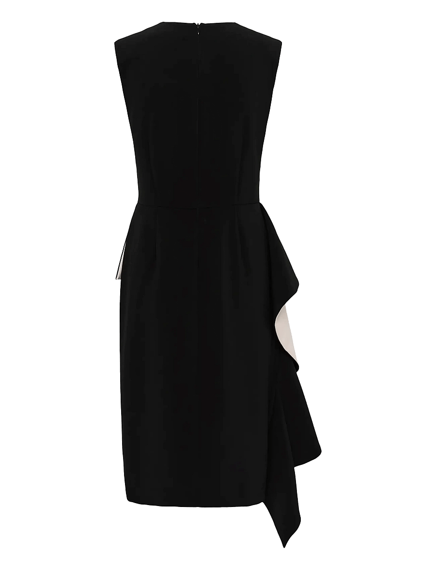 InWear - CHARLEENEIW FEST FLOUNCE DRESS - cocktail dresses - black - 2