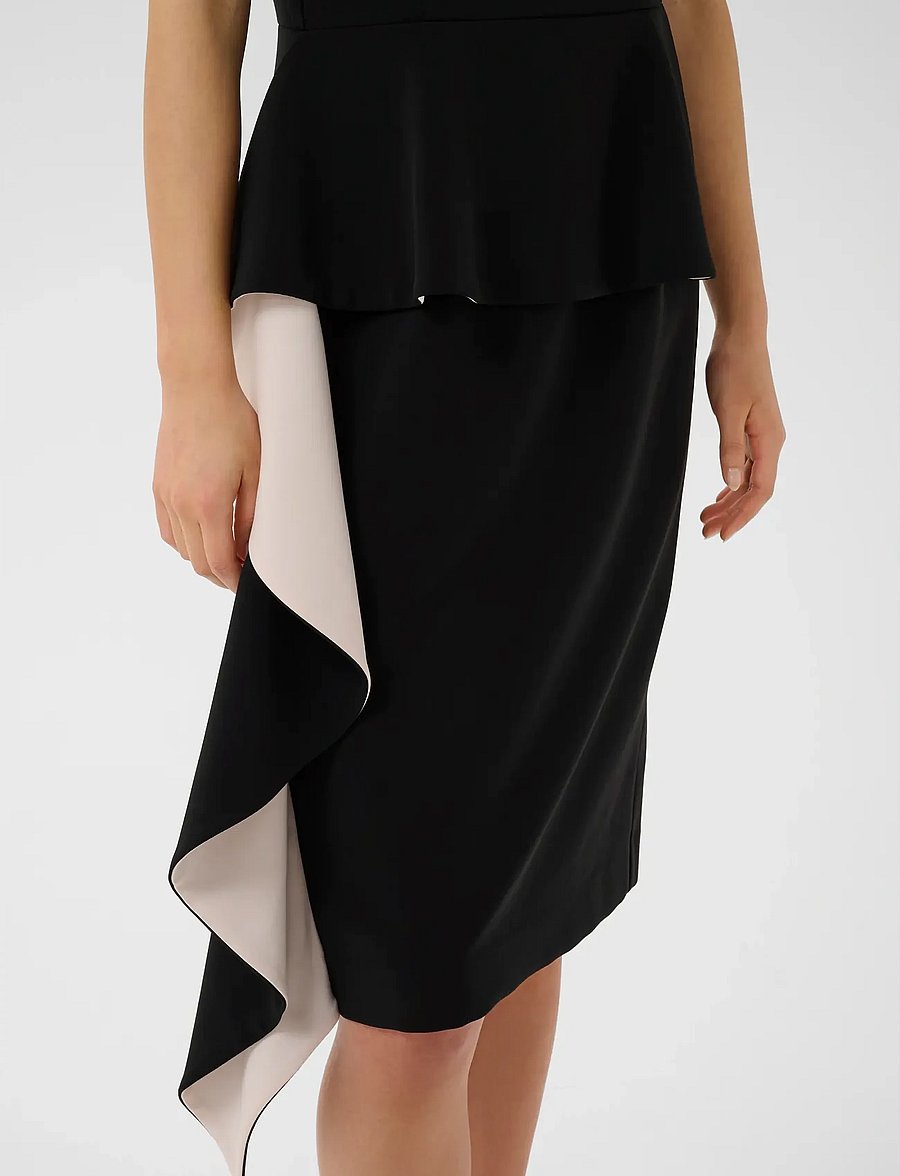 InWear - CHARLEENEIW FEST FLOUNCE DRESS - cocktail dresses - black - 5