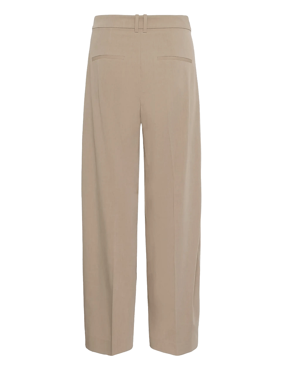 InWear - CIERRAIW WIDE PANT - konfirmation - cornstalk melange - 2