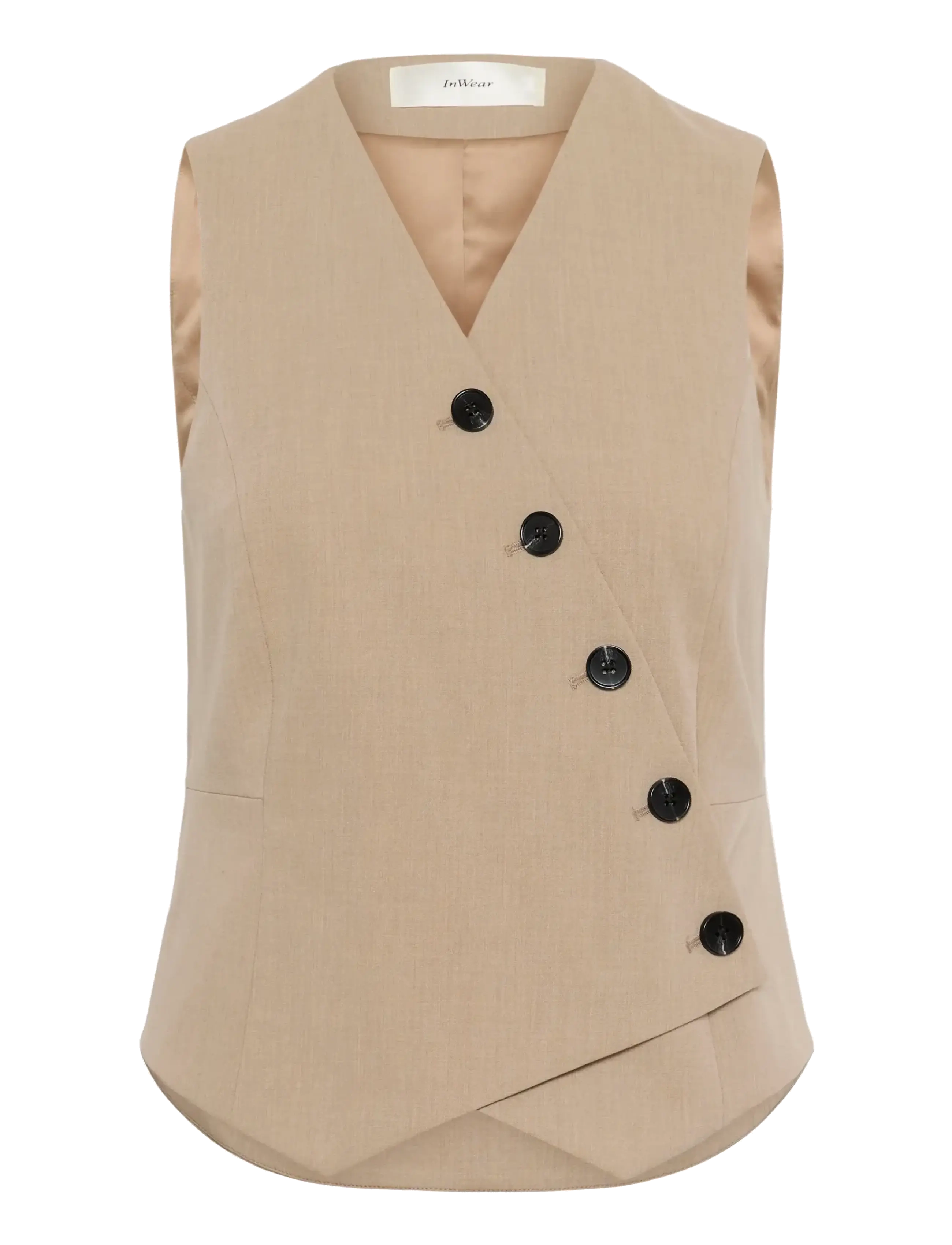 INWEAR Cierraiw Weste Beige - 34 - Damen