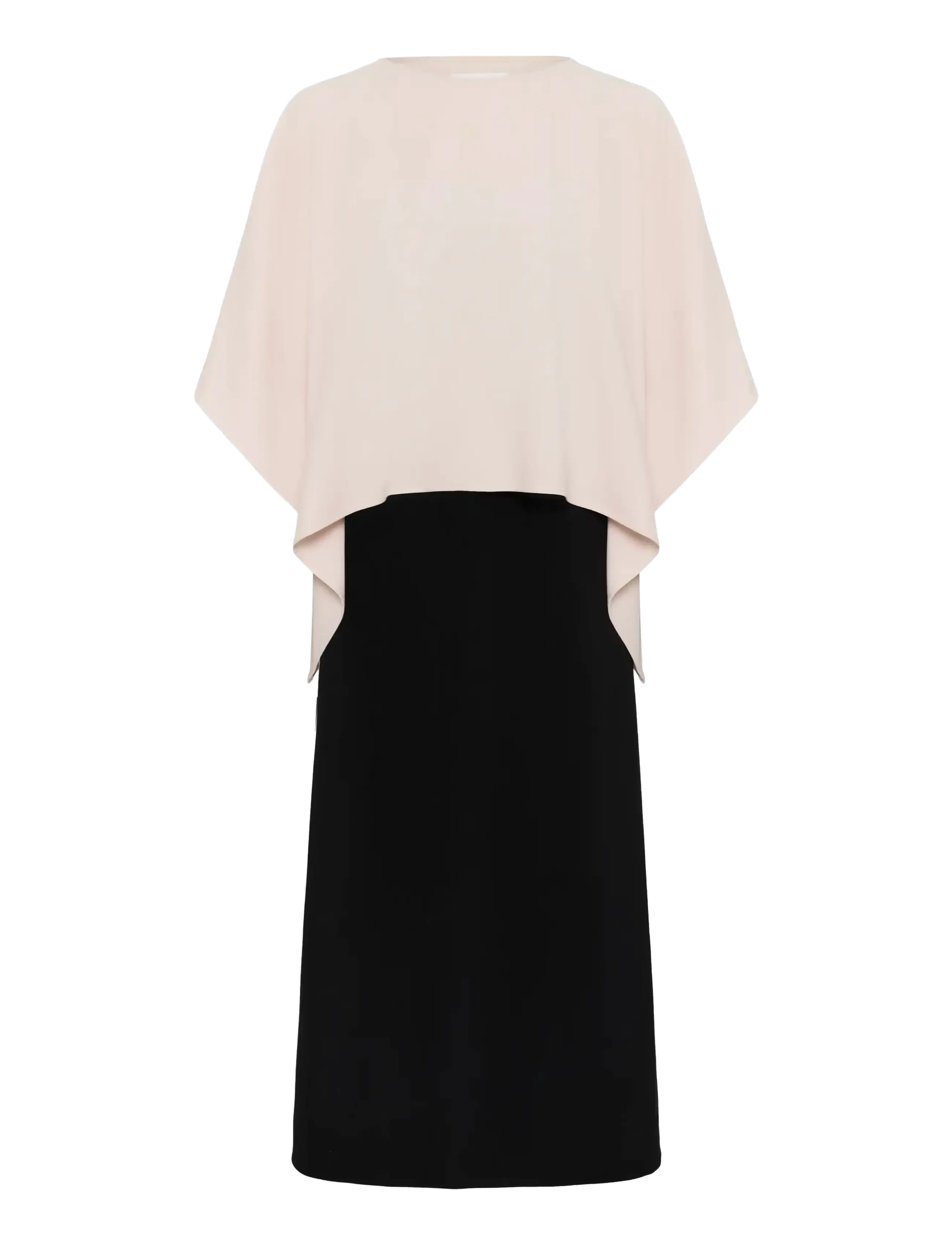INWEAR Charleeneiw Fest Layered Kleid Schwarz - 40 - Damen