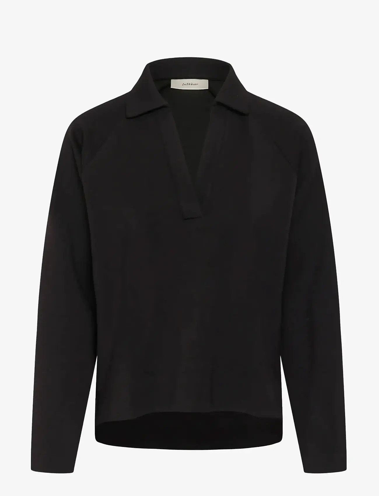 InWear - SIMIW VINCENTIW POLO BLOUSE - polosärgid - black - 1