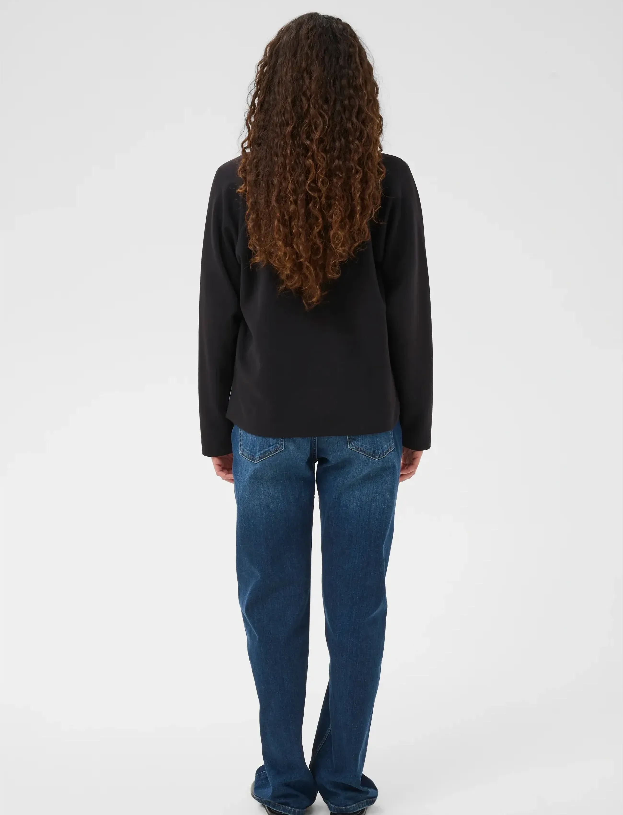 InWear - SIMIW VINCENTIW POLO BLOUSE - poloer - black - 4