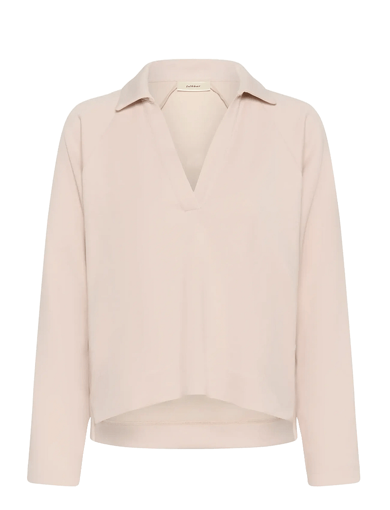 InWear - SIMIW VINCENTIW POLO BLOUSE - poloshirts - haze - 1