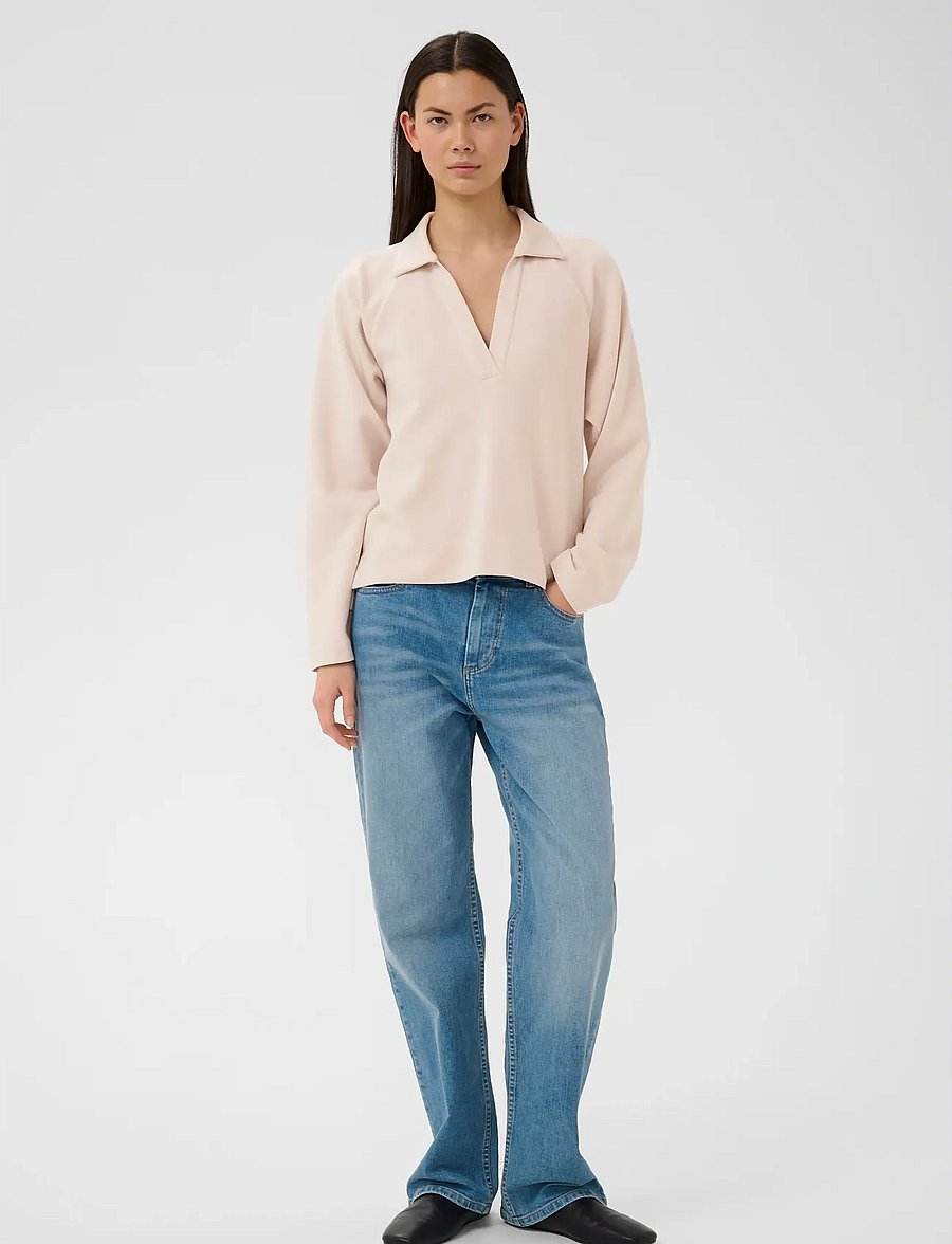 InWear - SIMIW VINCENTIW POLO BLOUSE - poloer - haze - 3