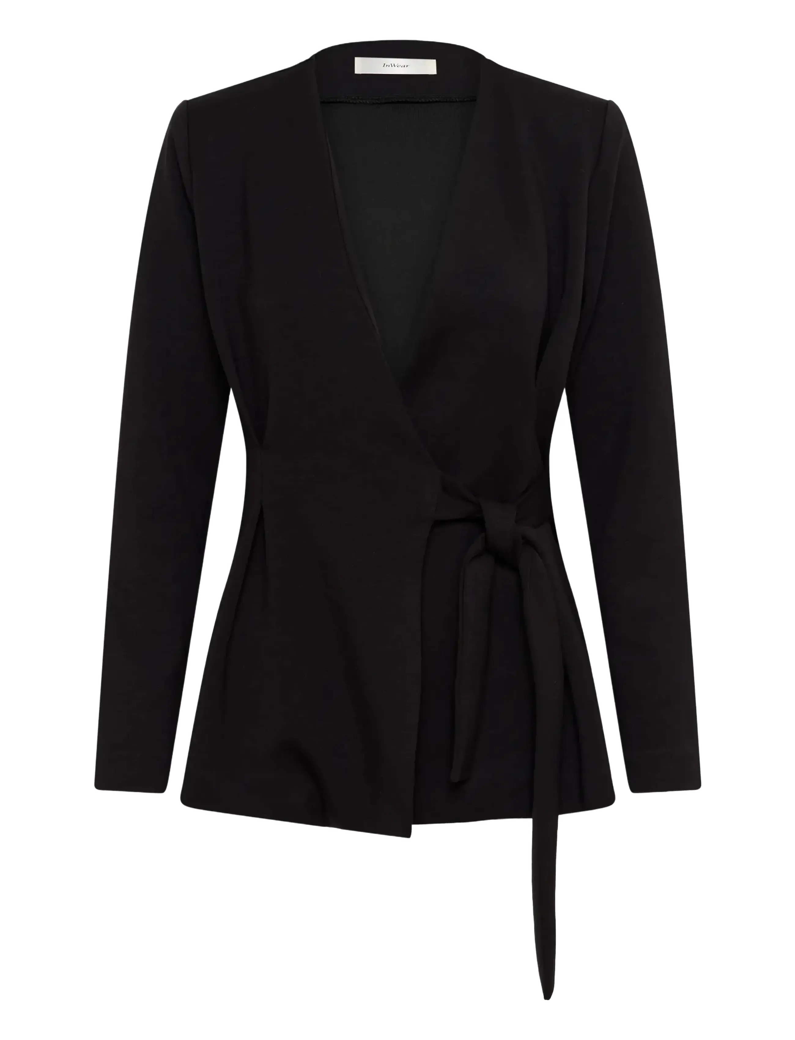 InWear SIMIIW VINCENTIW BELT JACKET - Cardigans - BLACK / black