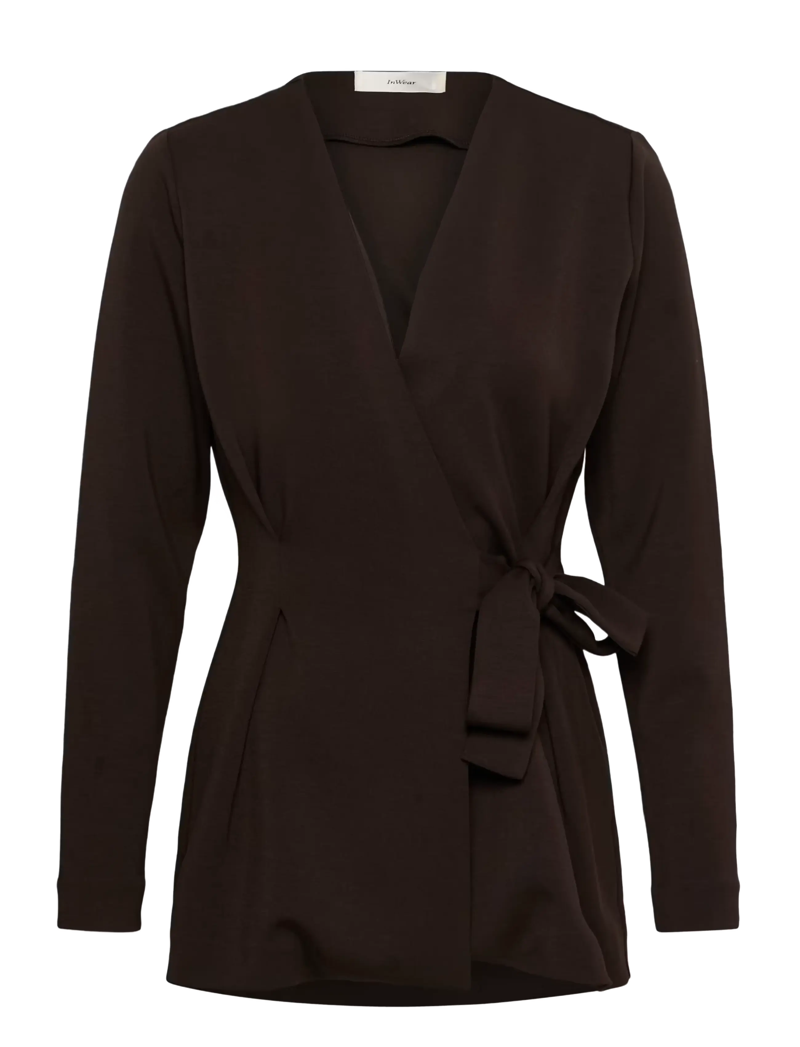 InWear SIMIIW VINCENTIW BELT JACKET - InWear - CHOCOLATE BROWN / brown