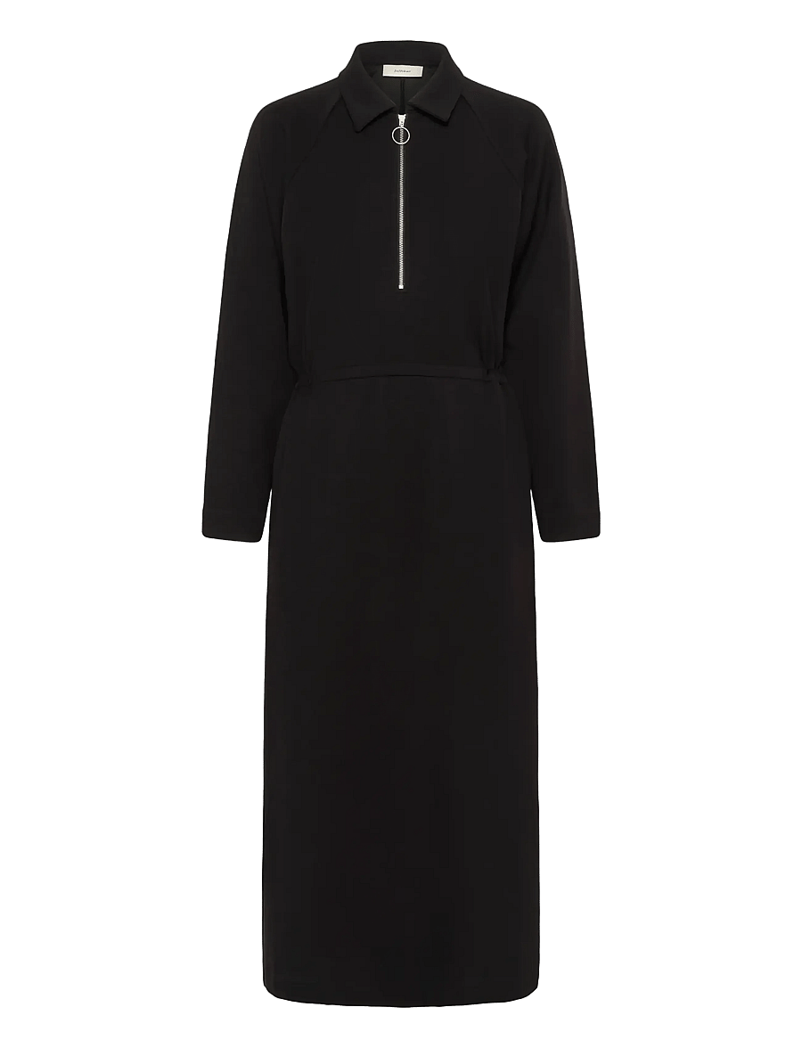 InWear - SIMIIW VINCENTIW DRESS - robes chemises - black - 2