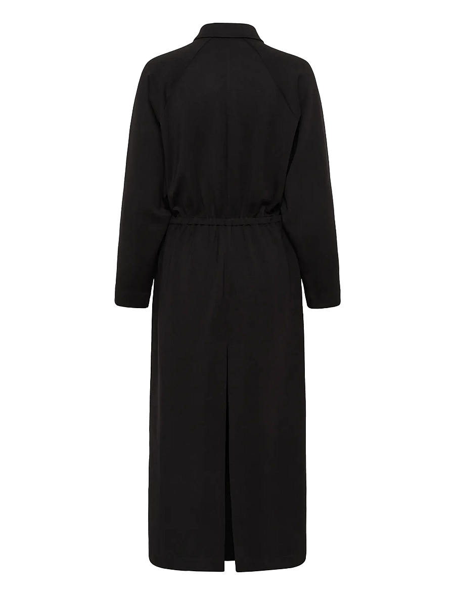 InWear - SIMIIW VINCENTIW DRESS - robes chemises - black - 3