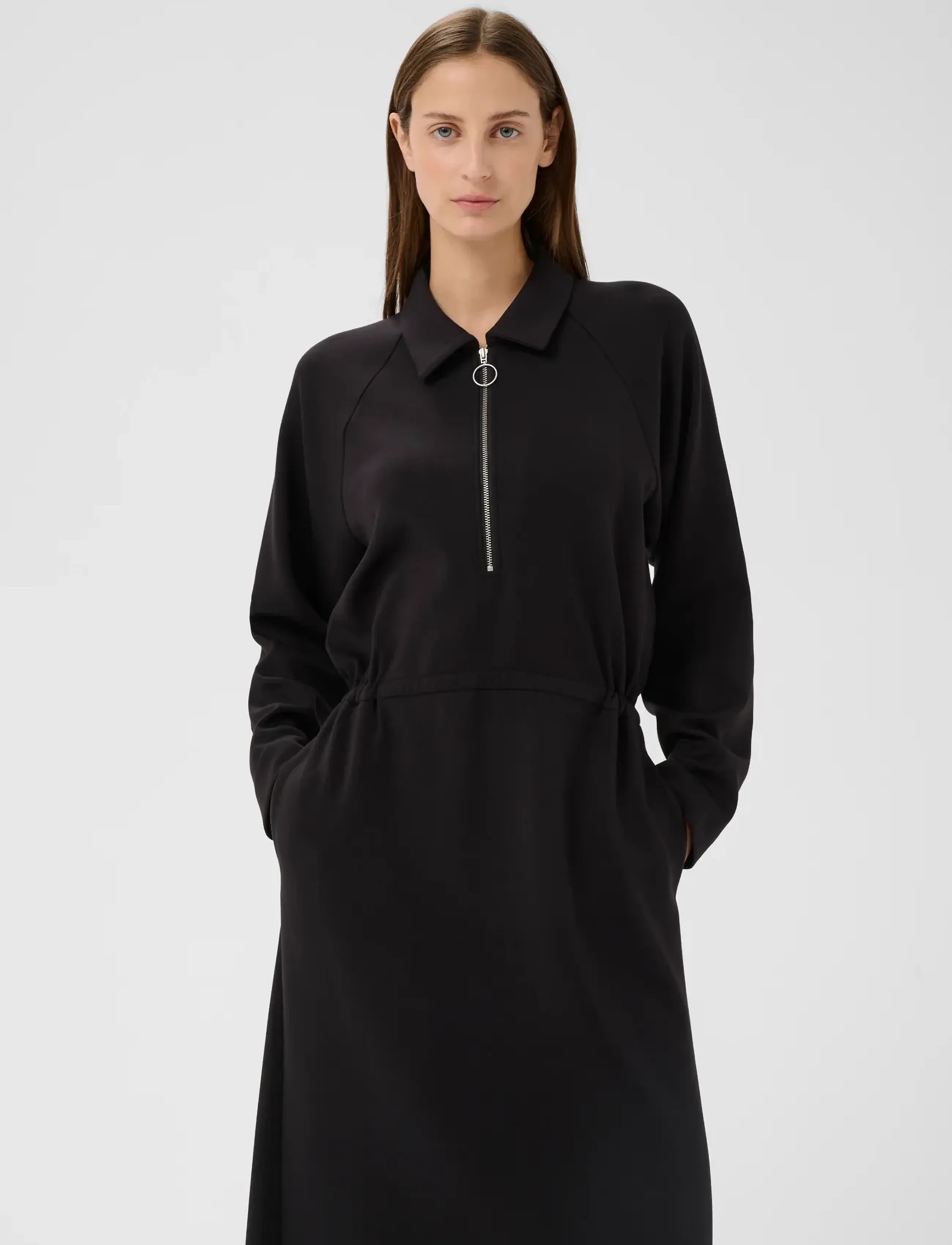 InWear SIMIIW VINCENTIW DRESS - Okazje - BLACK / black