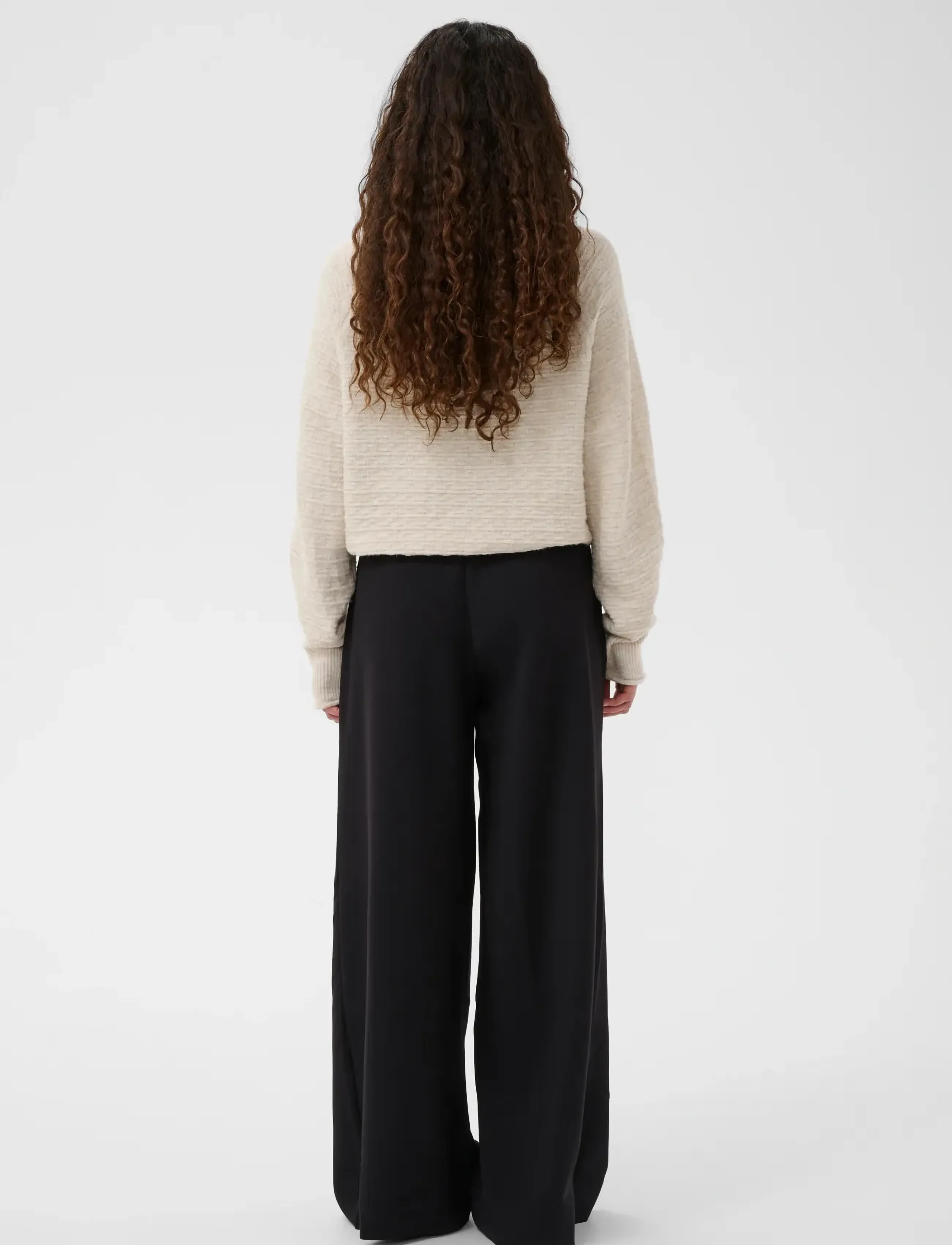 InWear - SIMIIW VINCENTIW PANT - wide leg trousers - black - 3