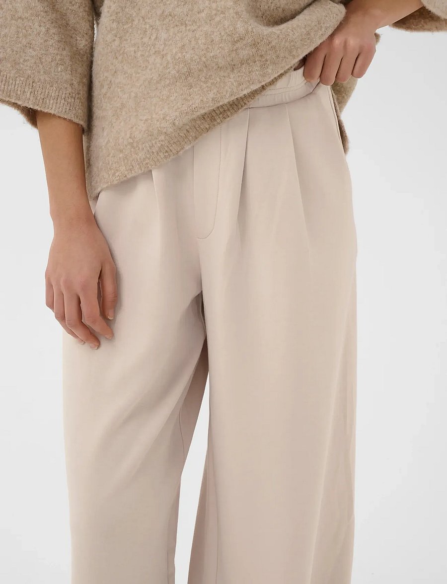 InWear - SIMIIW VINCENTIW PANT - hosen mit weitem bein - haze - 4