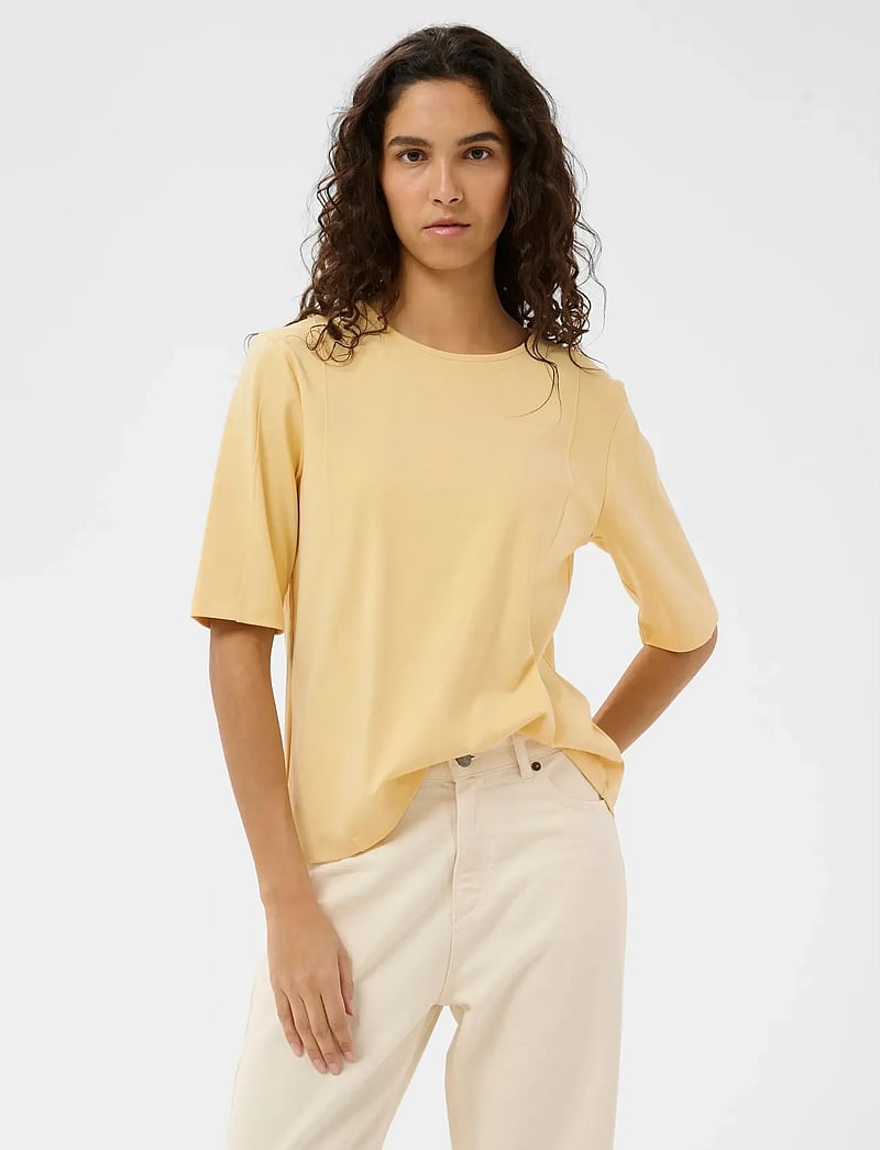 InWear - SOPHIEIW TSHIRT - t-shirts - chamomile - 0