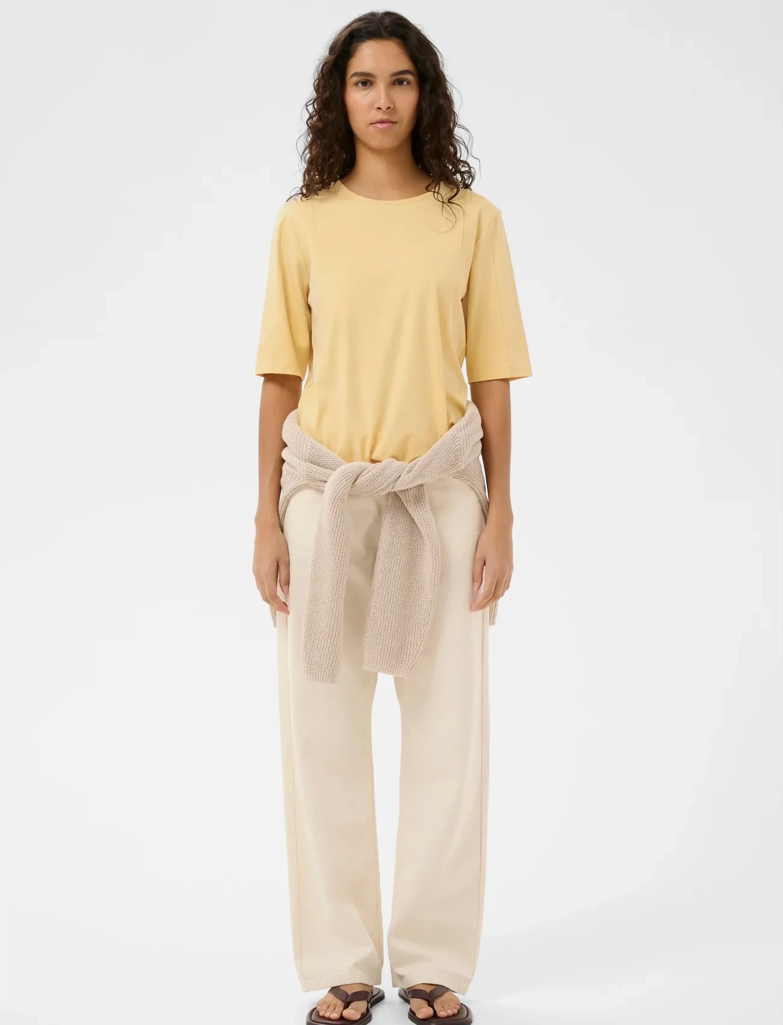 InWear - SOPHIEIW TSHIRT - t-shirts - chamomile - 3