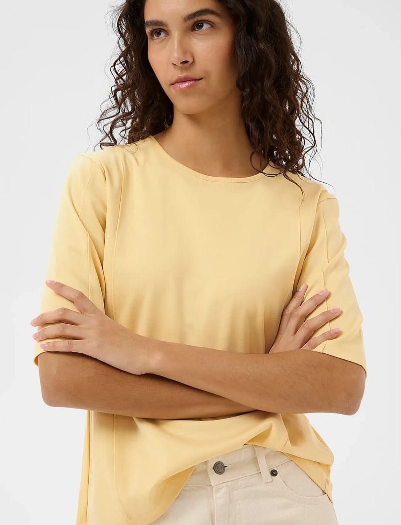 InWear - SOPHIEIW TSHIRT - t-shirts - chamomile - 5