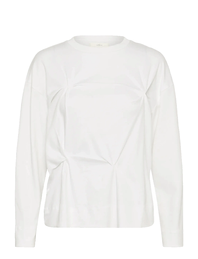 InWear - SOPHIEIW LONG TSHIRT - langärmlige tops - pure white - 1