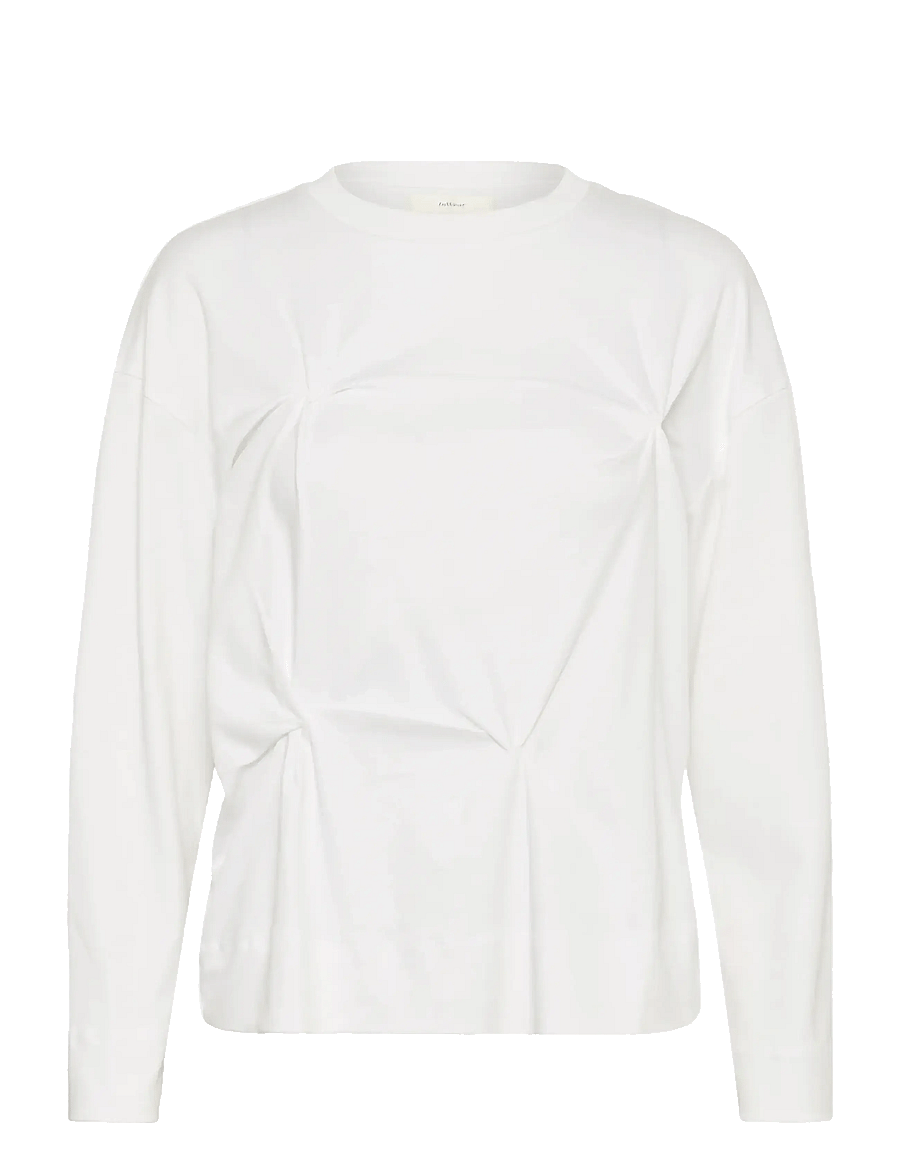 InWear - SOPHIEIW LONG TSHIRT - langærmede toppe - pure white - 1