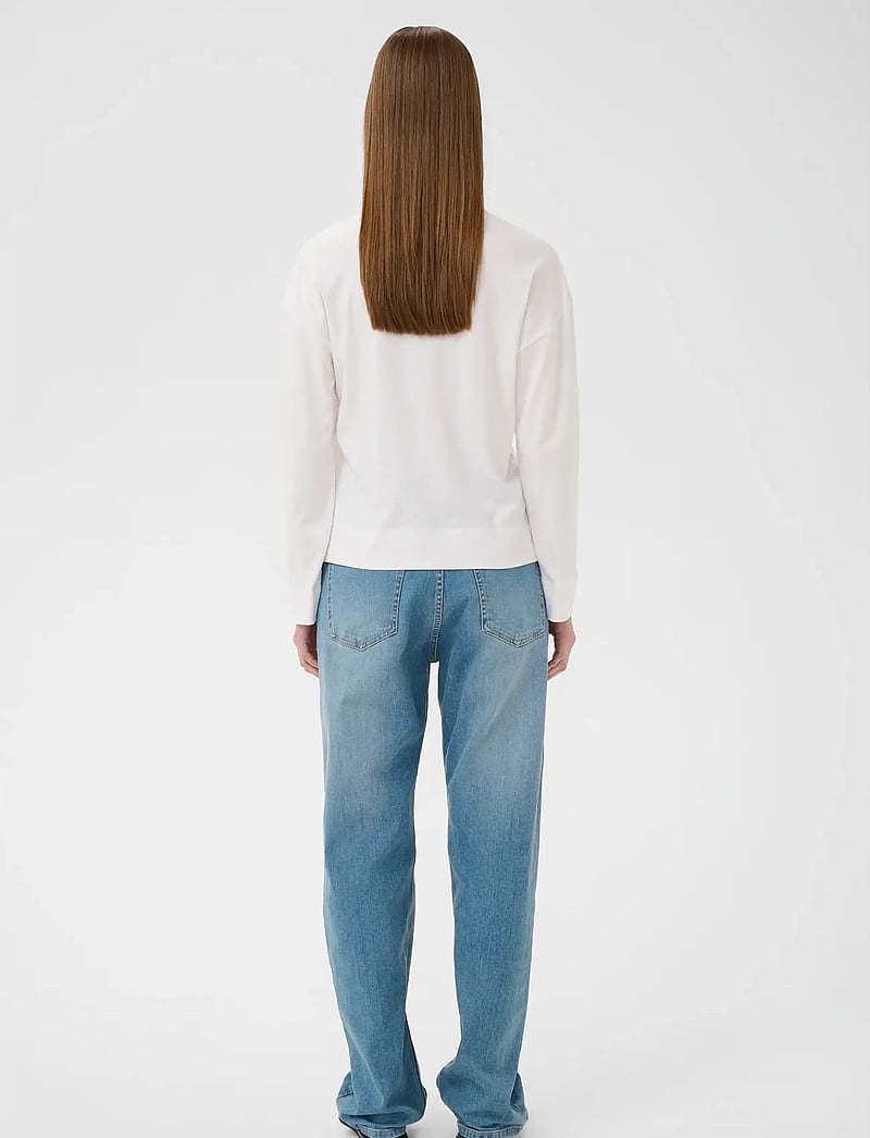 InWear - SOPHIEIW LONG TSHIRT - langärmlige tops - pure white - 4