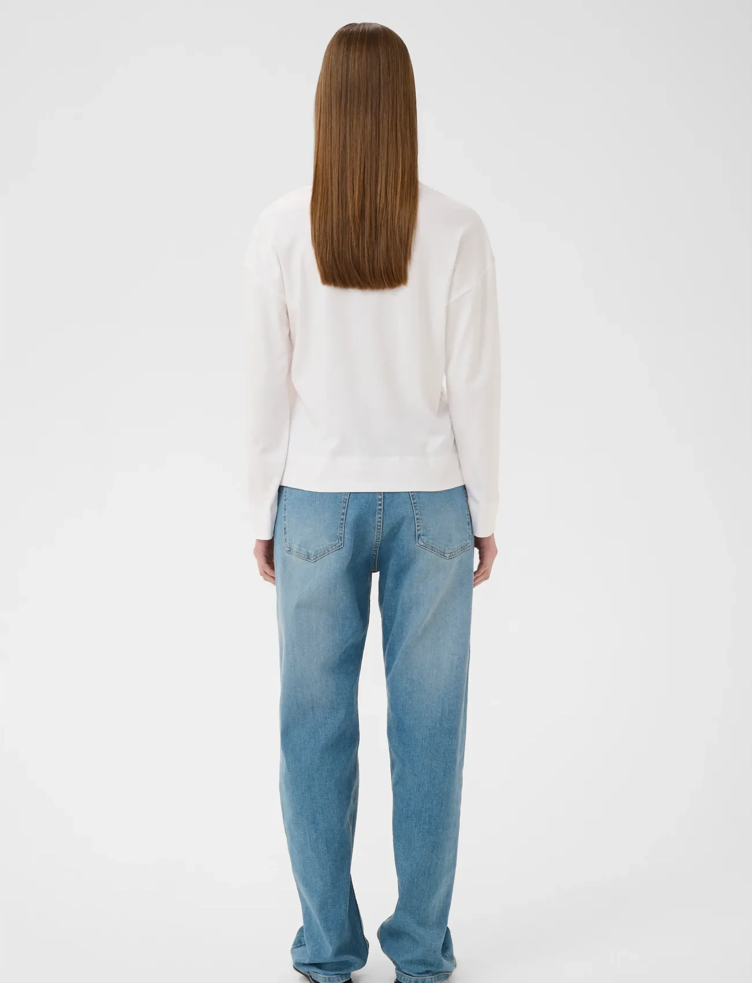 InWear - SOPHIEIW LONG TSHIRT - pikkade varrukatega alussärgid - pure white - 4