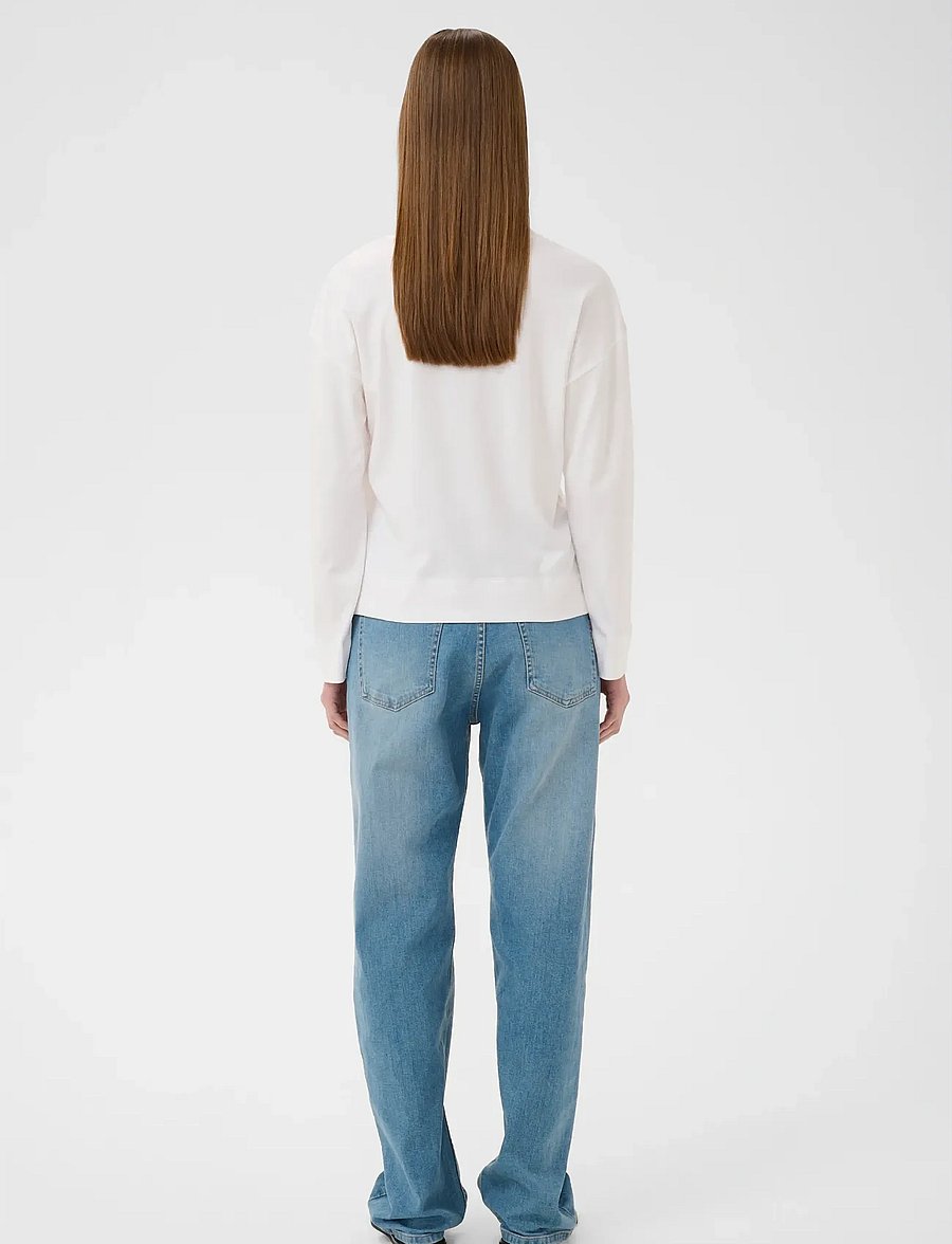 InWear - SOPHIEIW LONG TSHIRT - langærmede toppe - pure white - 4