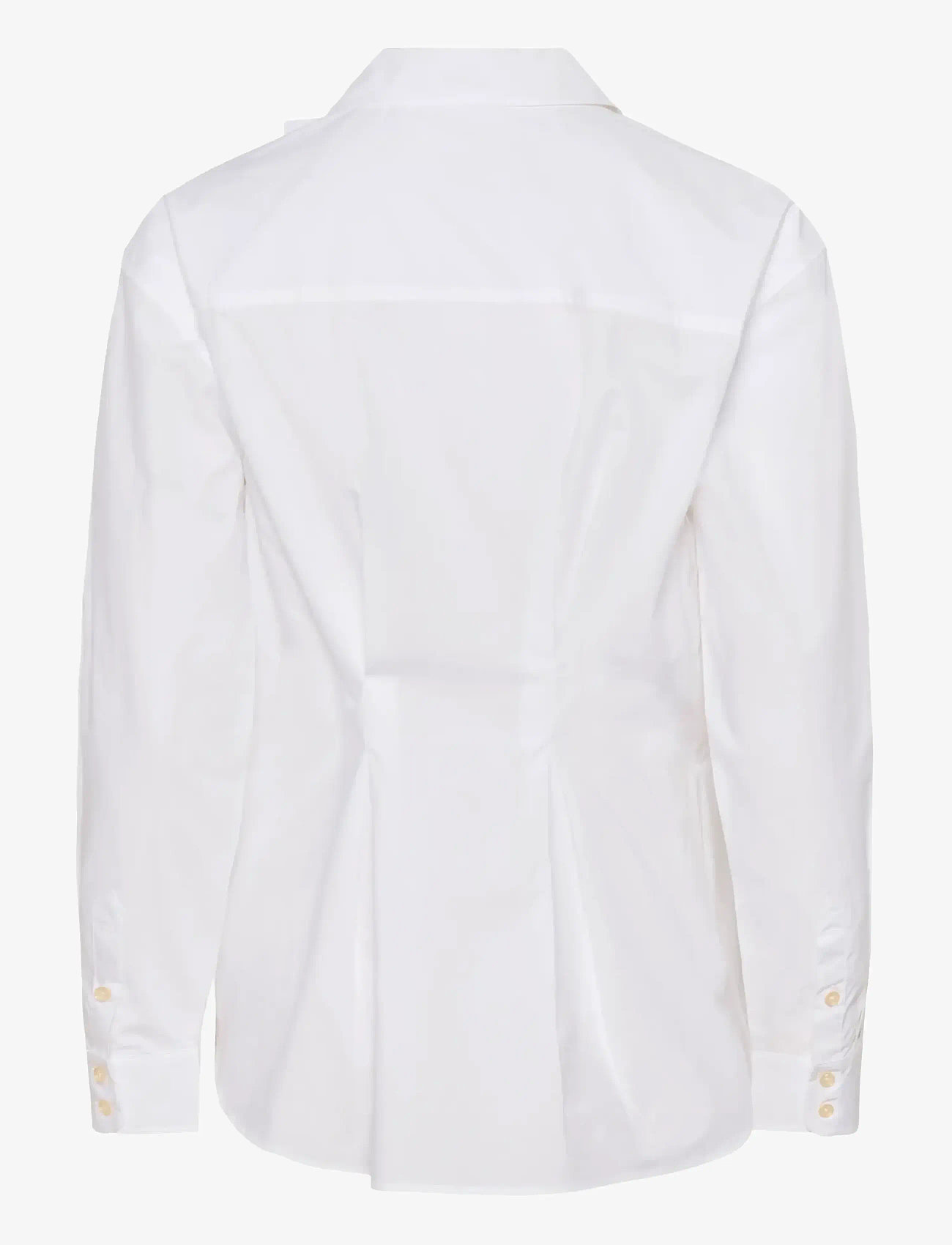 InWear - LELOIW DALLAS PLEATED SHIRT - long-sleeved shirts - pure white - 2