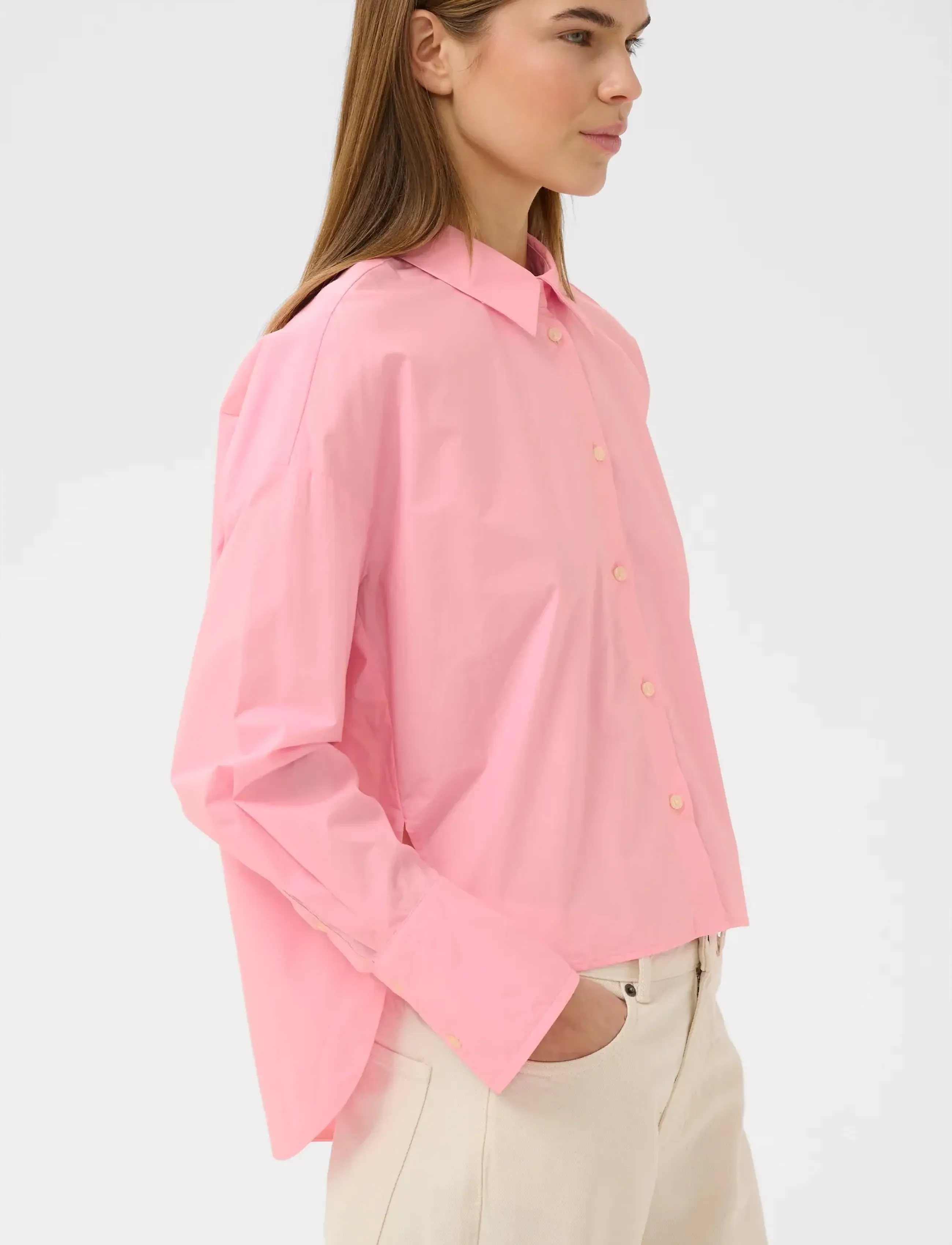InWear - LELOIW NEOLA SHIRT - long-sleeved shirts - candy pink - 5