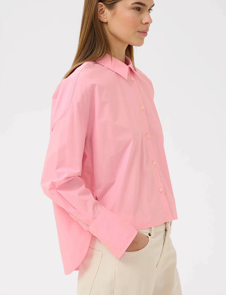 InWear - LELOIW NEOLA SHIRT - langærmede skjorter - candy pink - 5