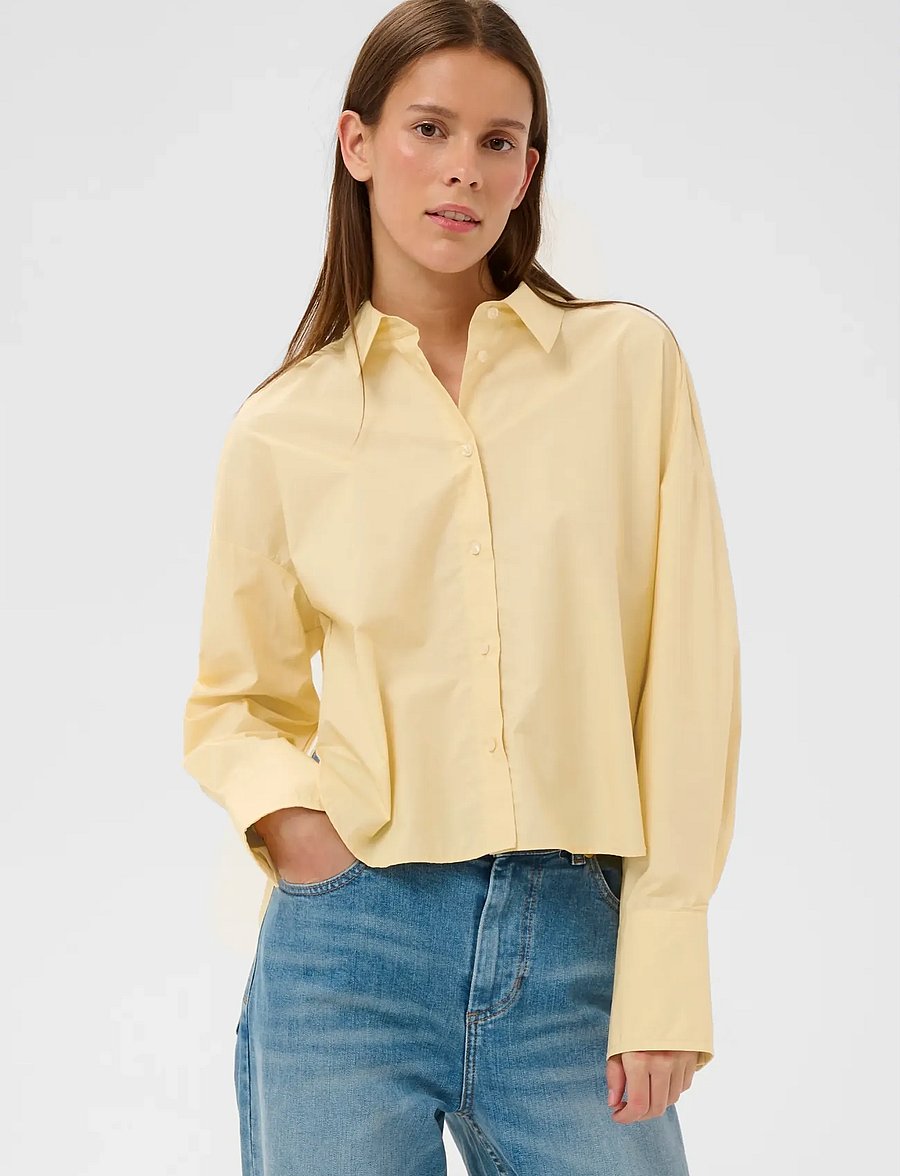 InWear - LELOIW NEOLA SHIRT - langärmlige hemden - chamomile - 0