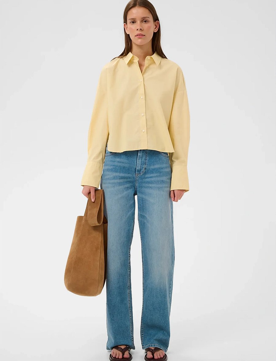 InWear - LELOIW NEOLA SHIRT - langärmlige hemden - chamomile - 3