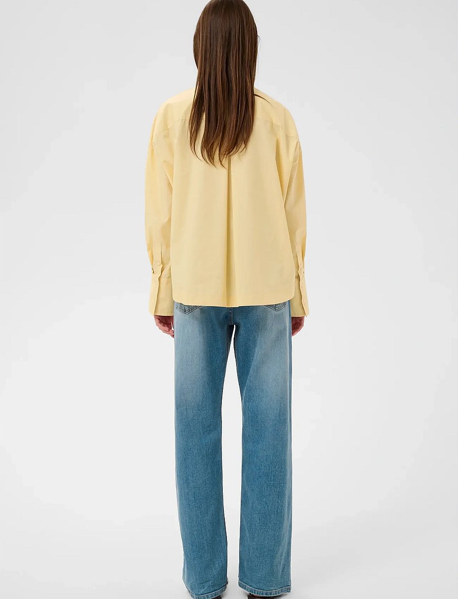 InWear - LELOIW NEOLA SHIRT - langärmlige hemden - chamomile - 4