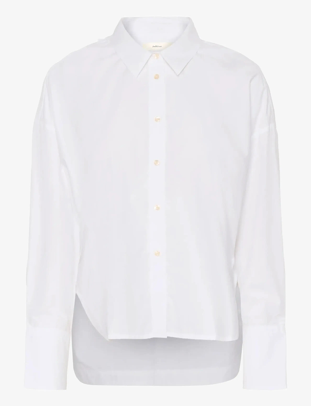InWear - LELOIW NEOLA SHIRT - langärmlige hemden - pure white - 1