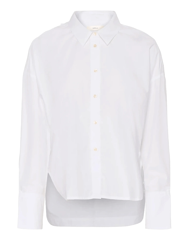InWear - LELOIW NEOLA SHIRT - langärmlige hemden - pure white - 1