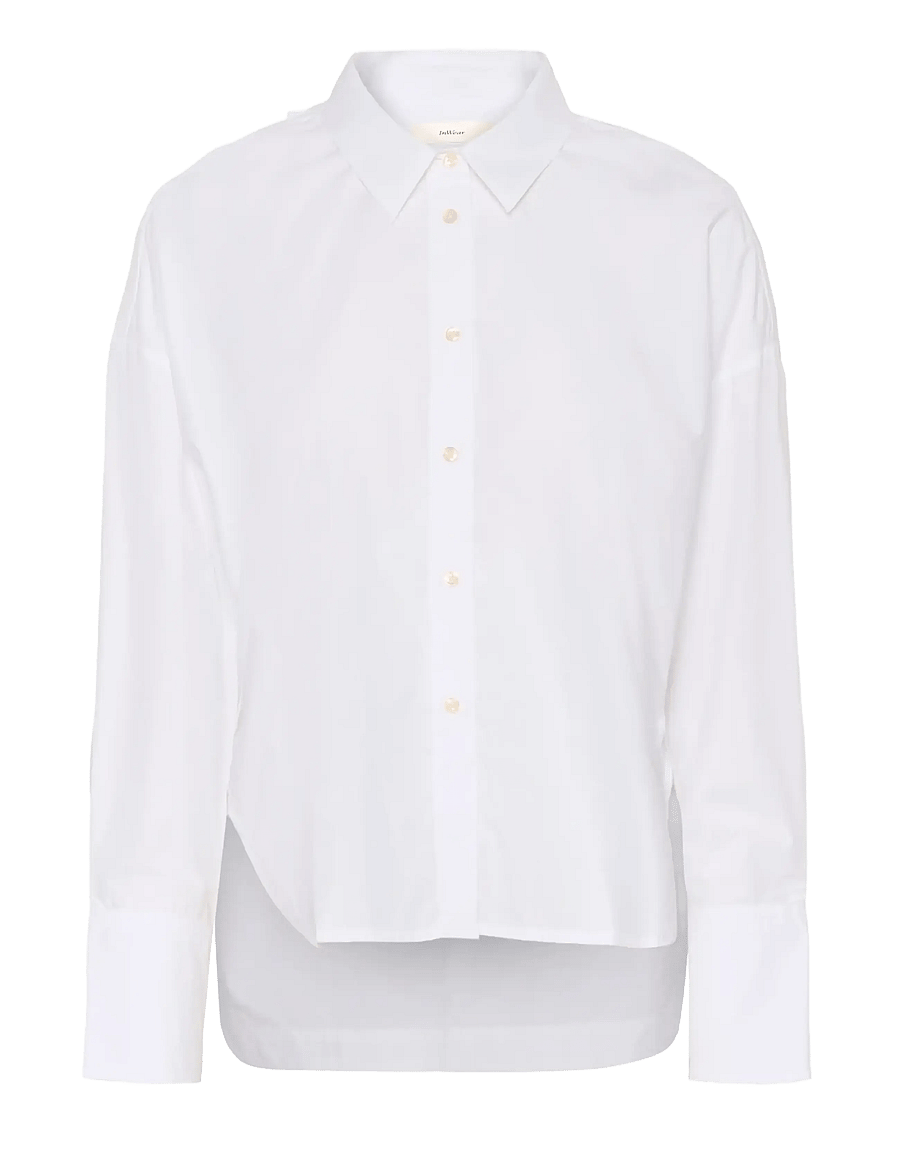 InWear - LELOIW NEOLA SHIRT - long-sleeved shirts - pure white - 1