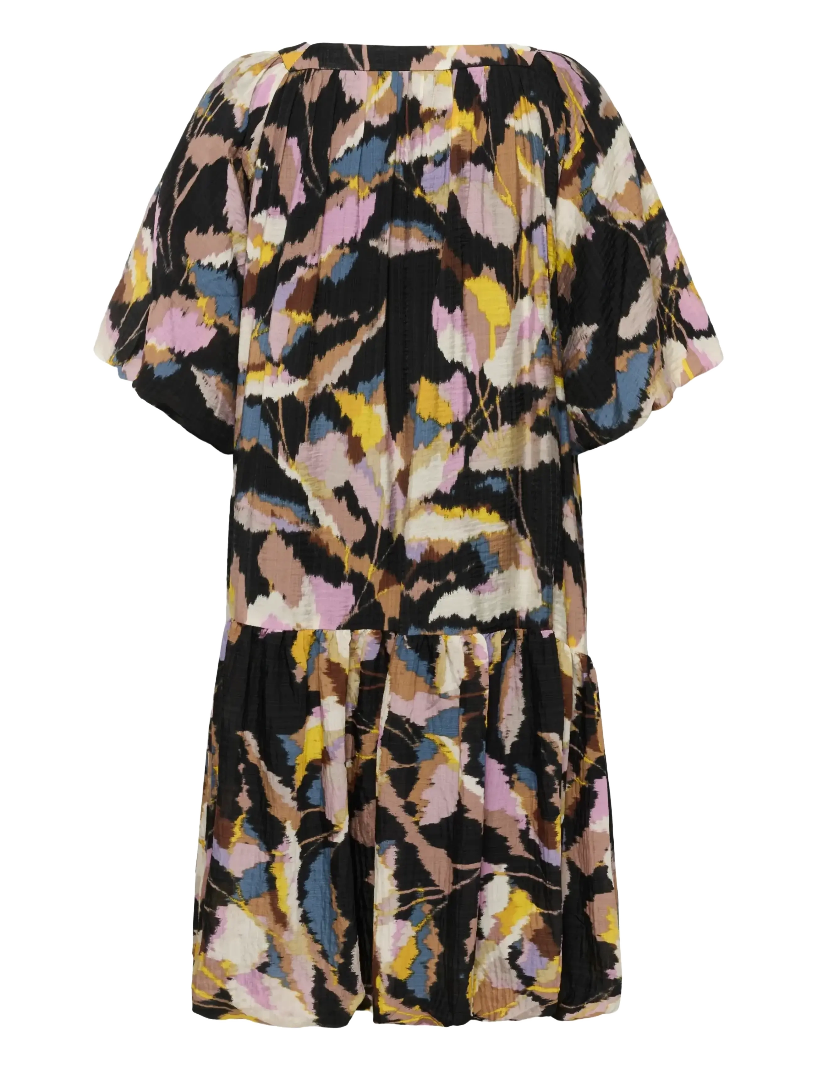 InWear - LYLAIW FEST SHORT DRESS - sommerkjoler - black spring leaves - 2