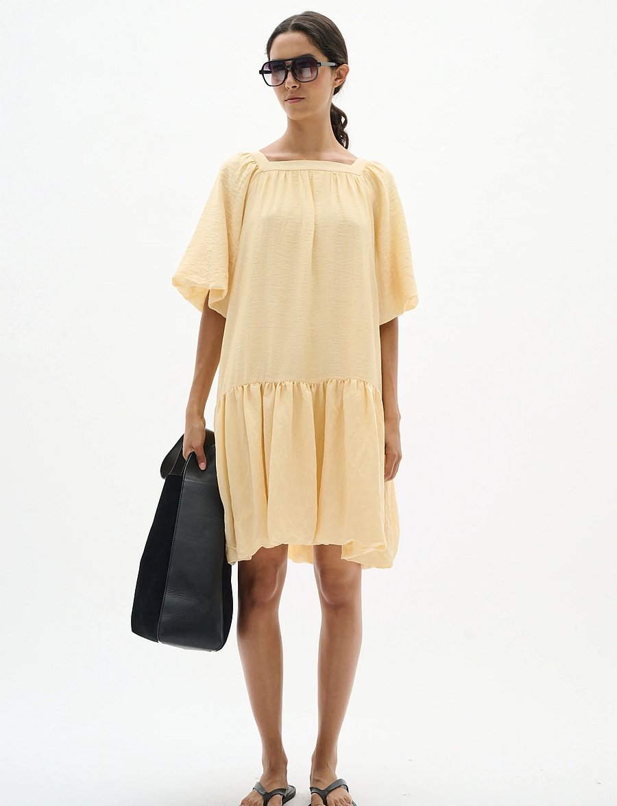 InWear - LYLAIW FEST SHORT DRESS - sommerkleider - chamomile - 0