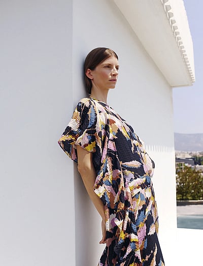 Lylaiw Fest Midi Dress - Midi Kjoler