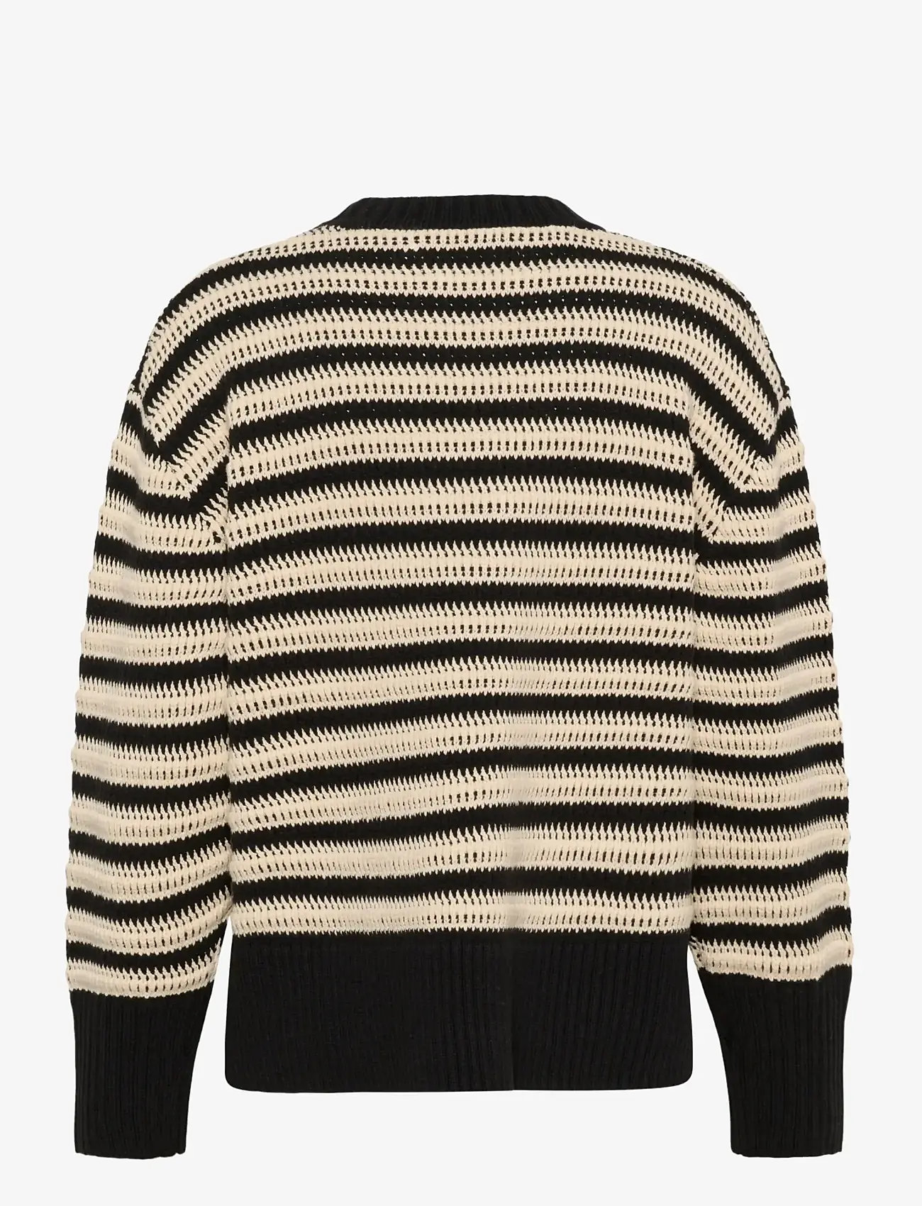 InWear - MOSKAIW PULLOVER - džemprid - black/ whisper white - 2