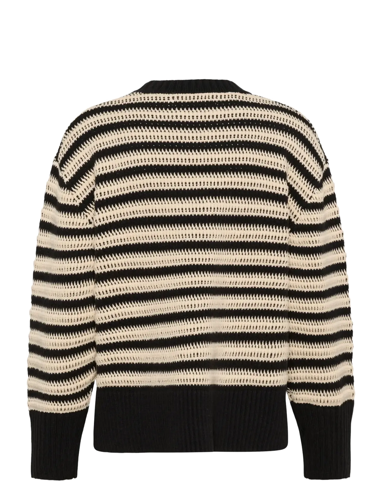 InWear - MOSKAIW PULLOVER - džemprid - black/ whisper white - 2