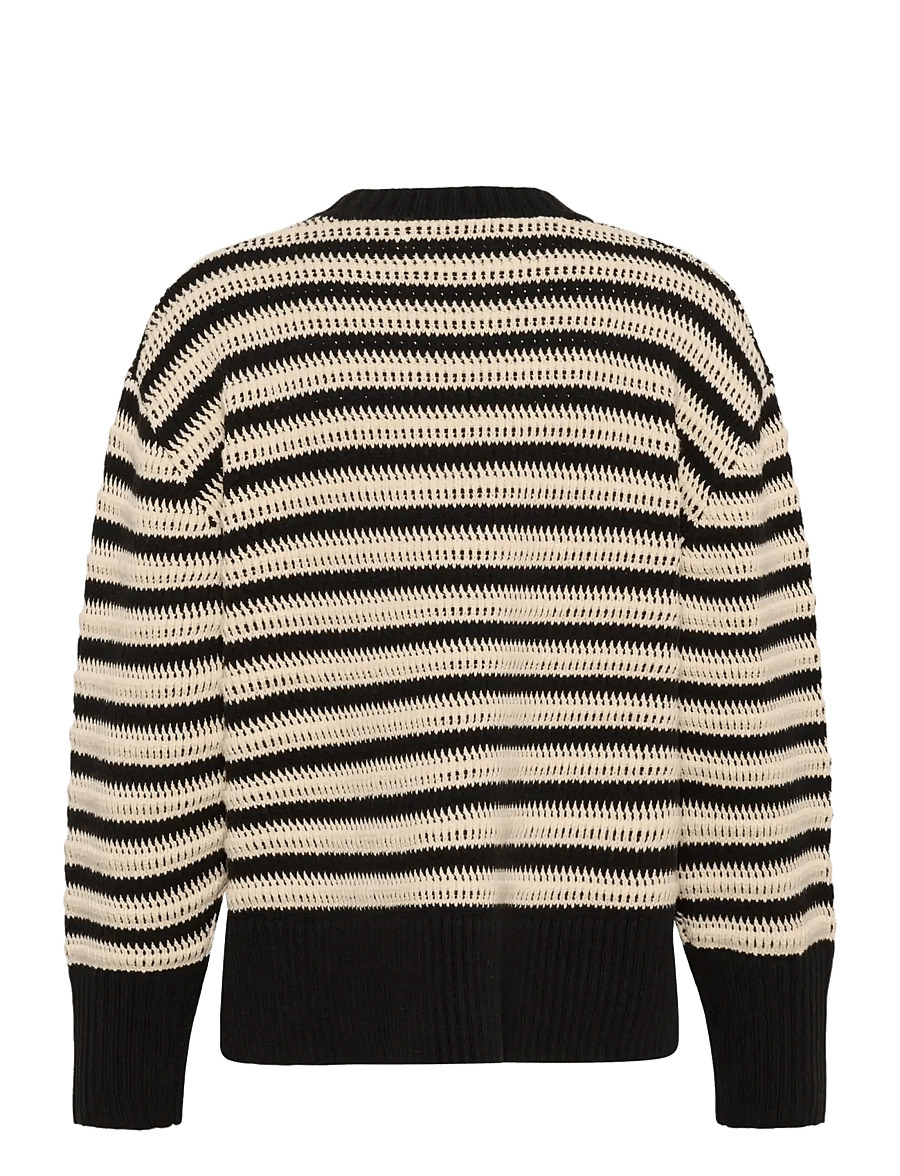 InWear - MOSKAIW PULLOVER - pullover - black/ whisper white - 2
