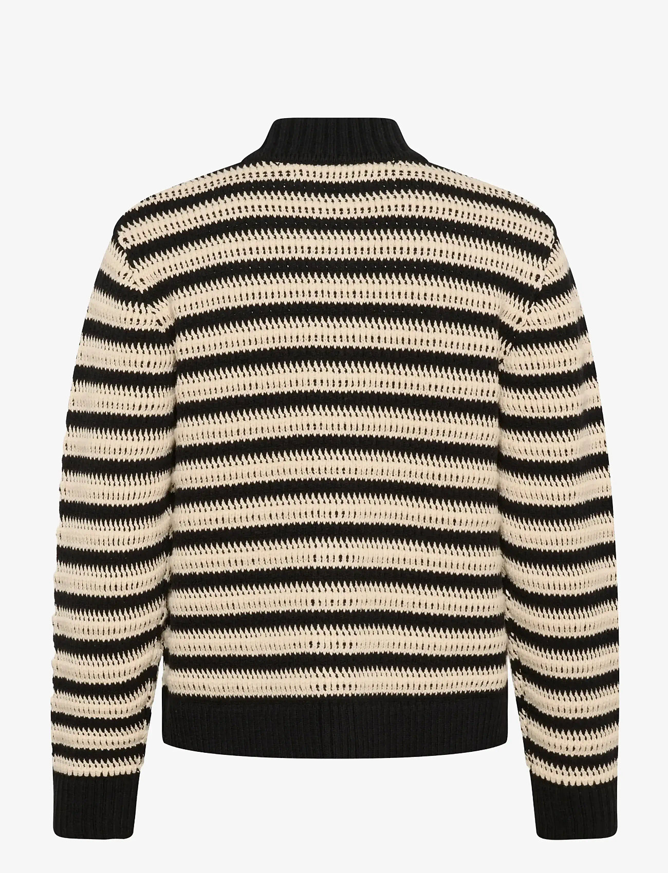 InWear - MOSKAIW CARDIGAN - cardigans - black/ whisper white - 2