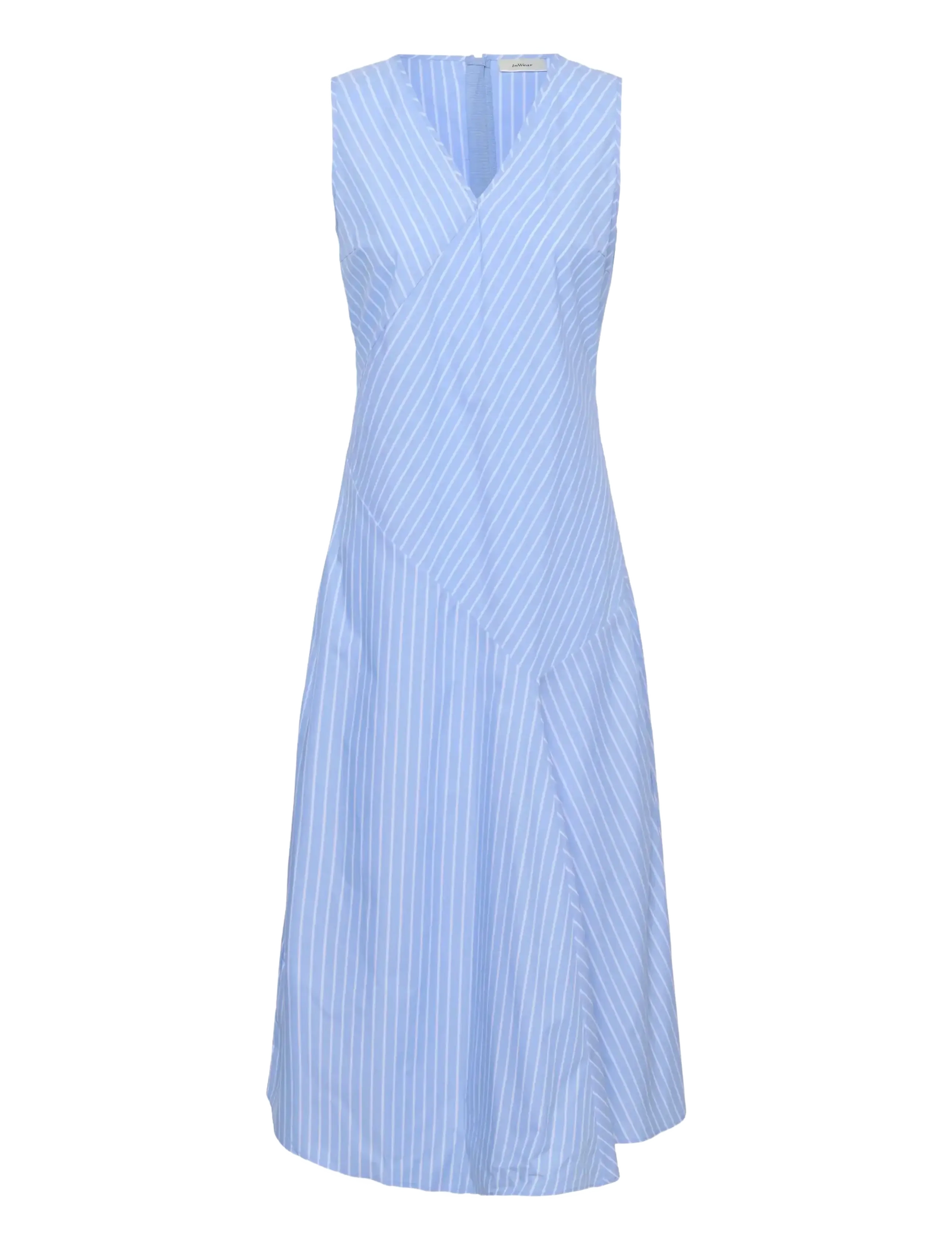 InWear RAELYNNIW DRESS - Midiklänningar - BLUE YD SUMMER STRIPE / blue