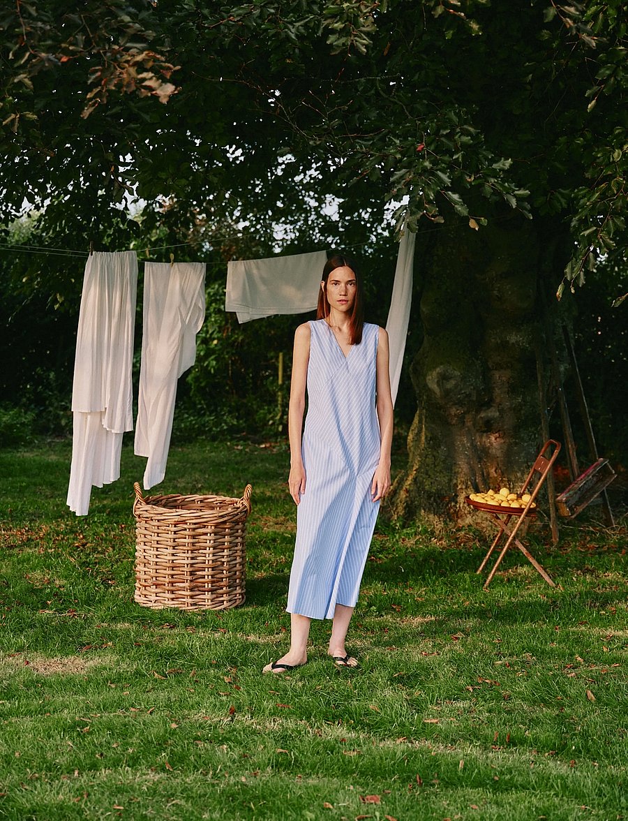 InWear - RAELYNNIW DRESS - sommarklänningar - blue yd summer stripe - 0