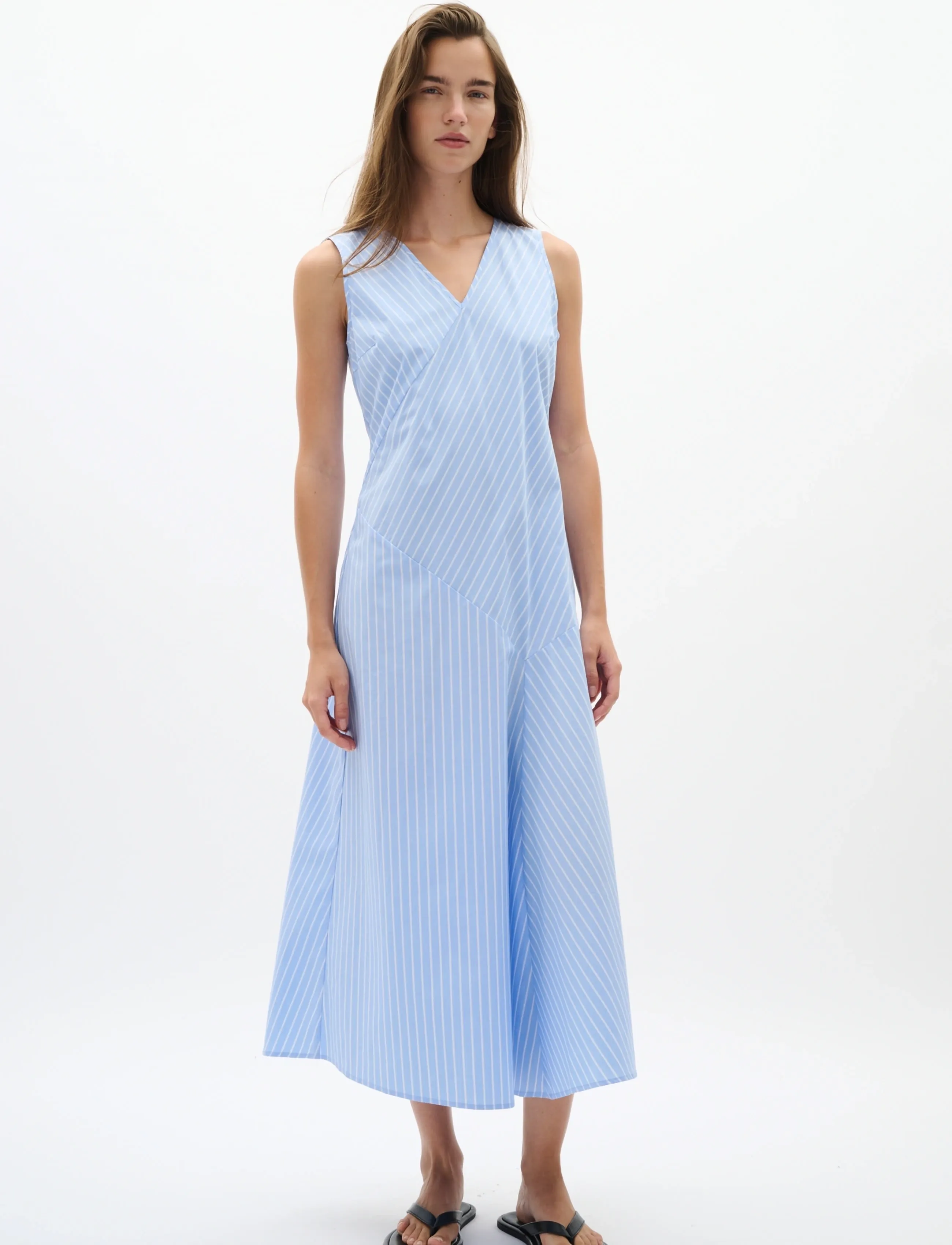 InWear - RAELYNNIW DRESS - sommerkjoler - blue yd summer stripe - 3