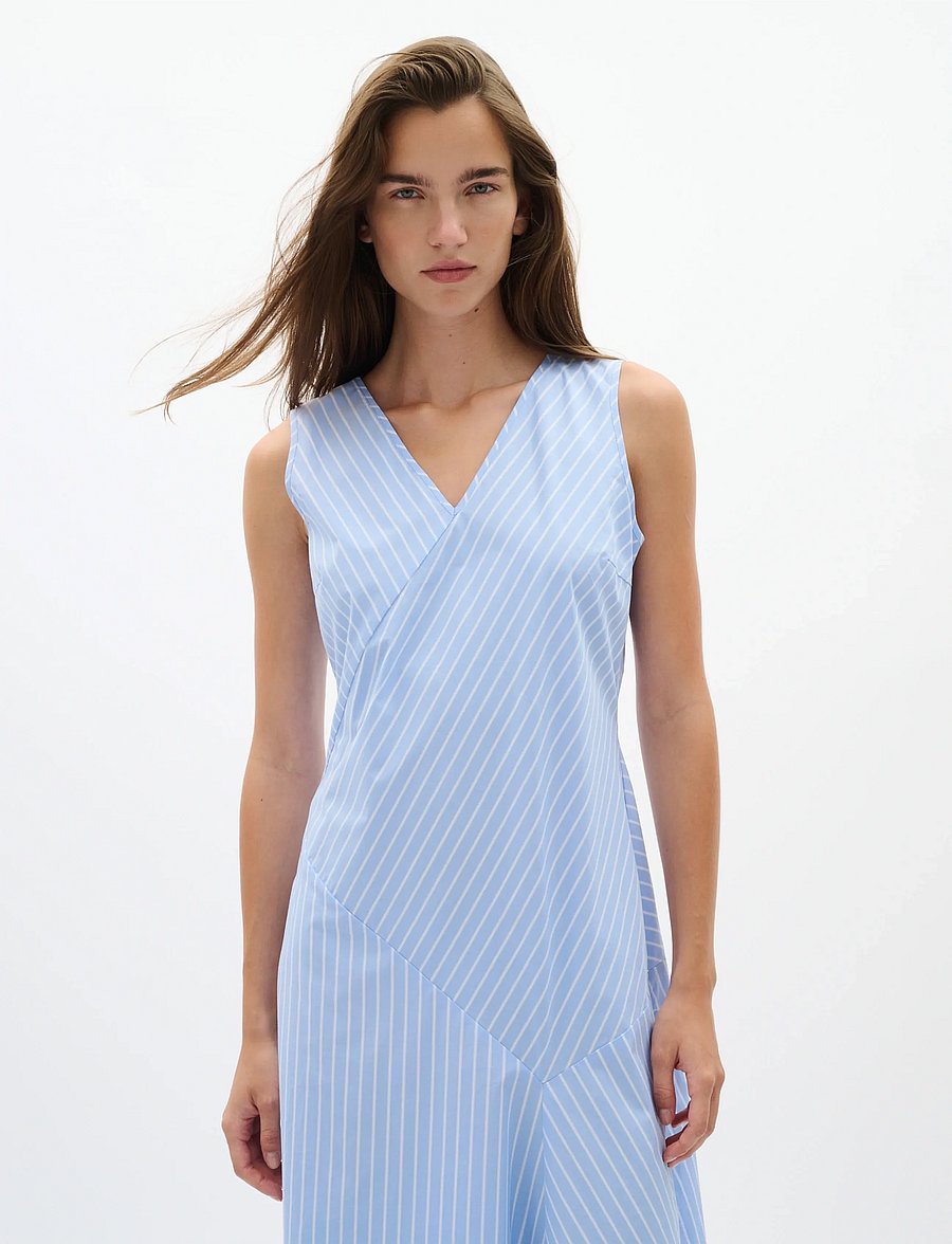 InWear - RAELYNNIW DRESS - sommarklänningar - blue yd summer stripe - 4