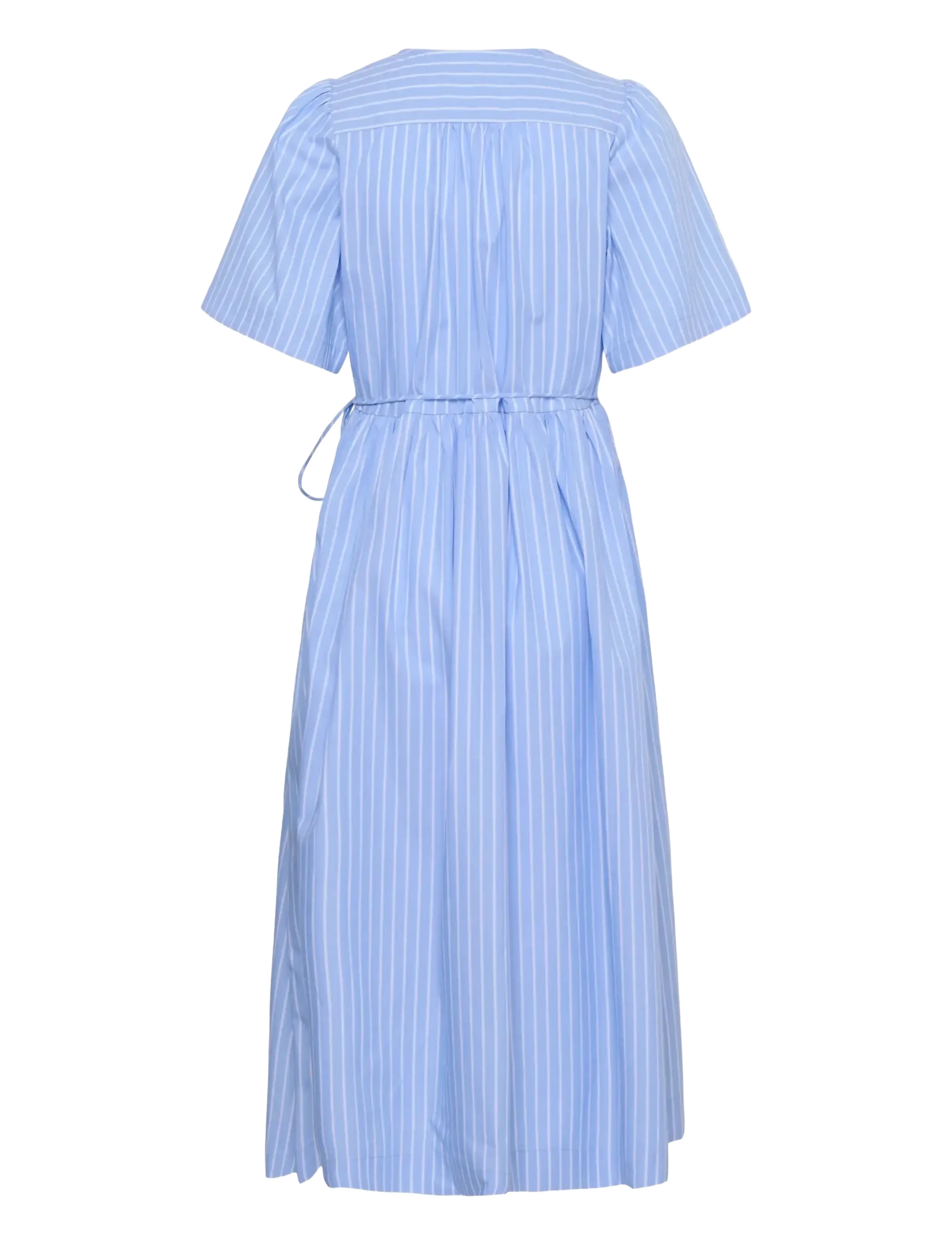 InWear - RAELYNNIW WRAP DRESS - omlottklänningar - blue yd summer stripe - 2