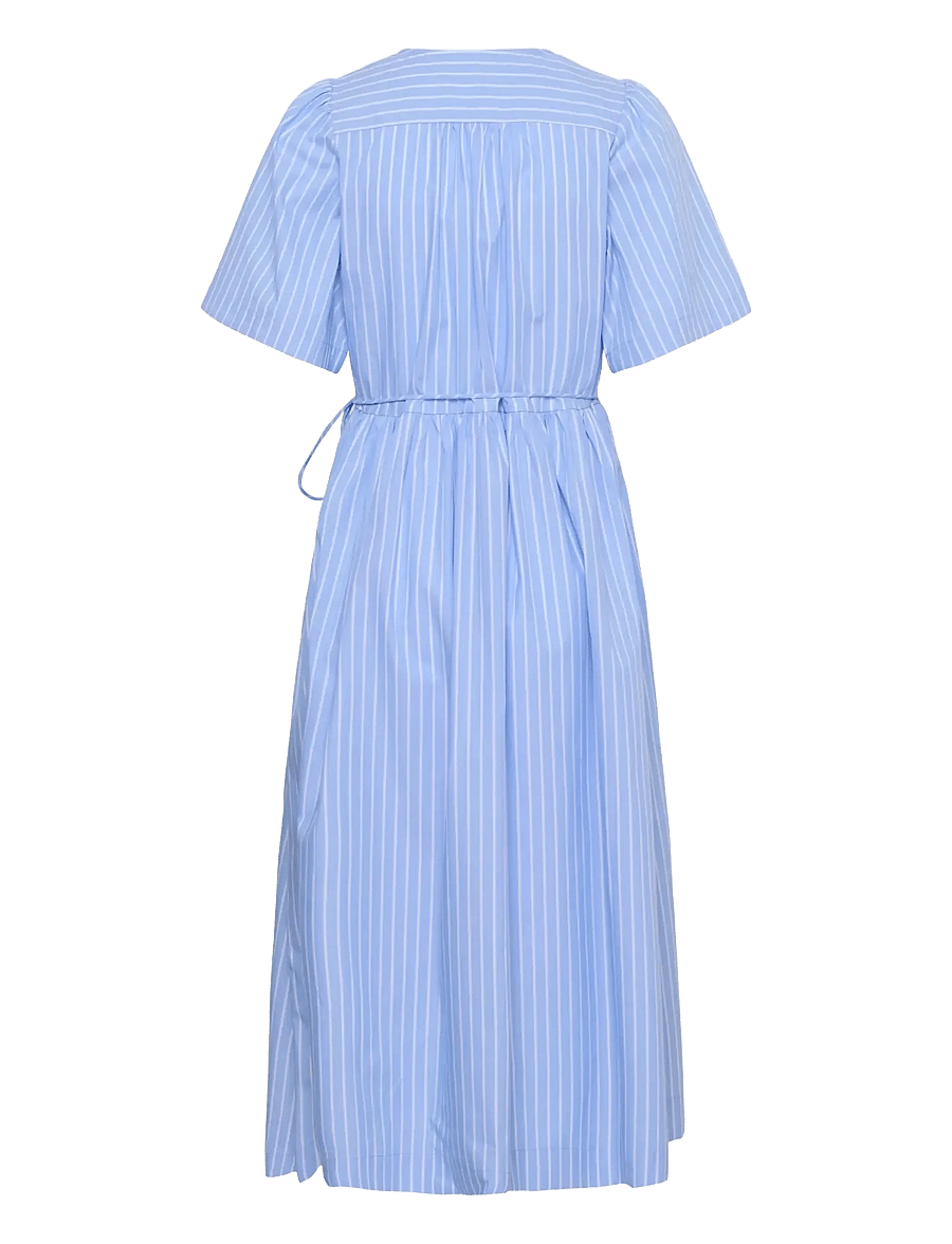 InWear - RAELYNNIW WRAP DRESS - wrap dresses - blue yd summer stripe - 2