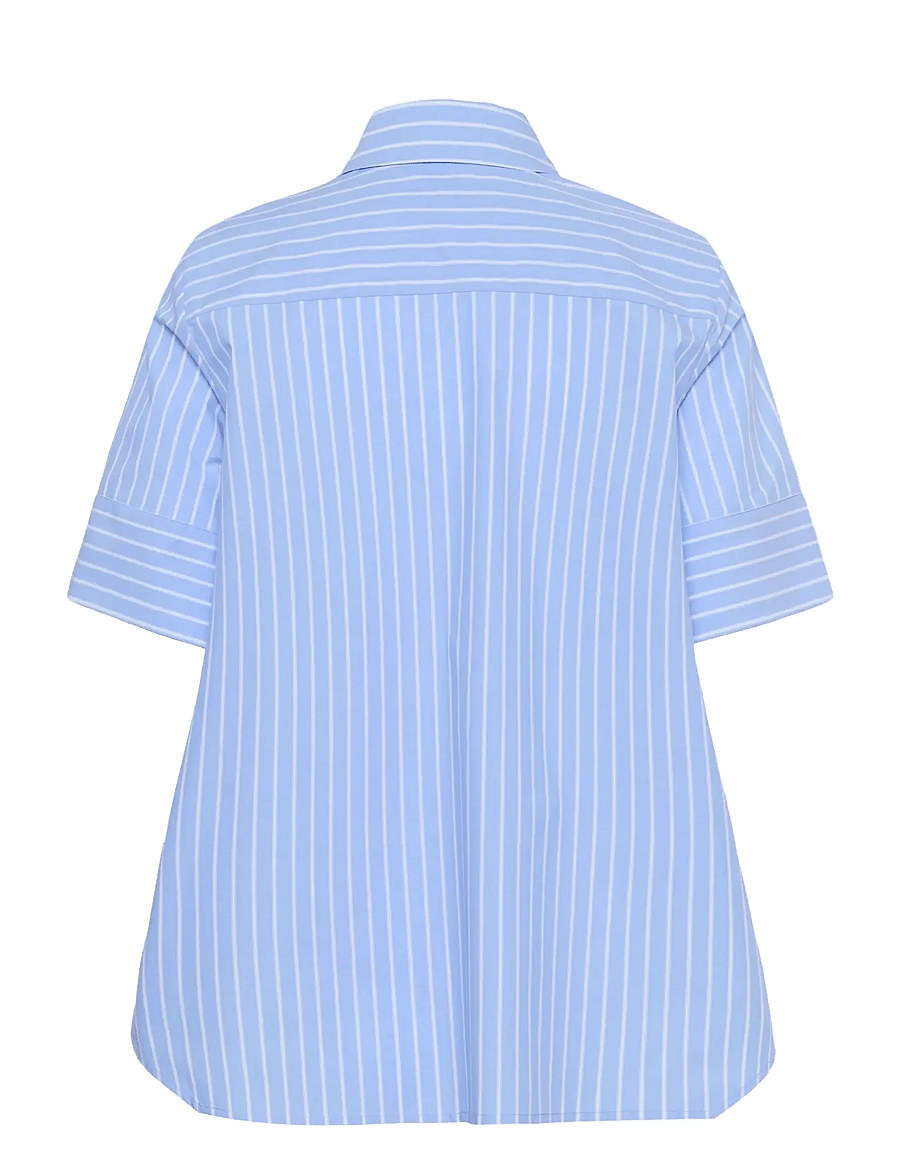 InWear - RAELYNNIW SHIRT - kurzärmlige hemden - blue yd summer stripe - 2