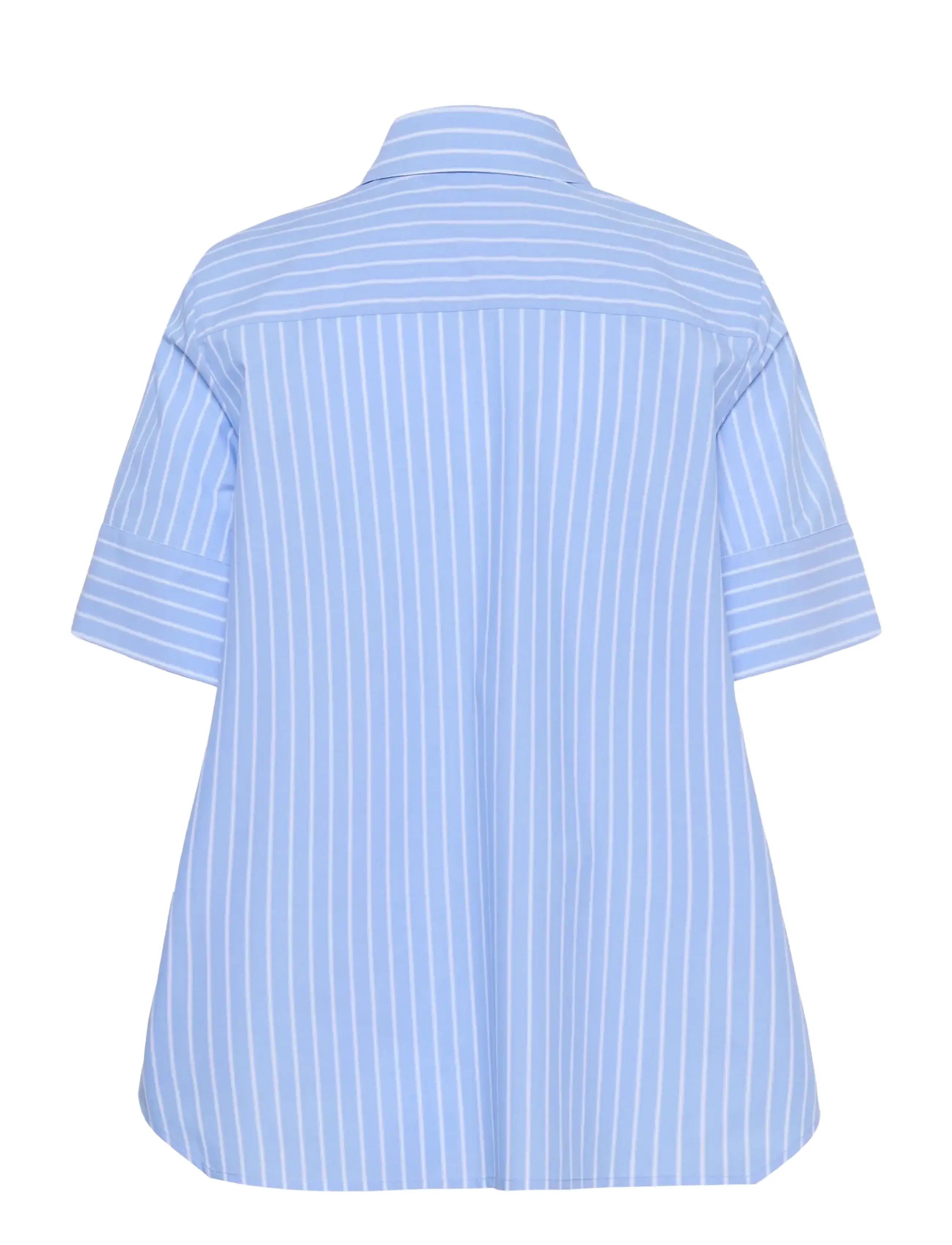 InWear - RAELYNNIW SHIRT - kortærmede skjorter - blue yd summer stripe - 2