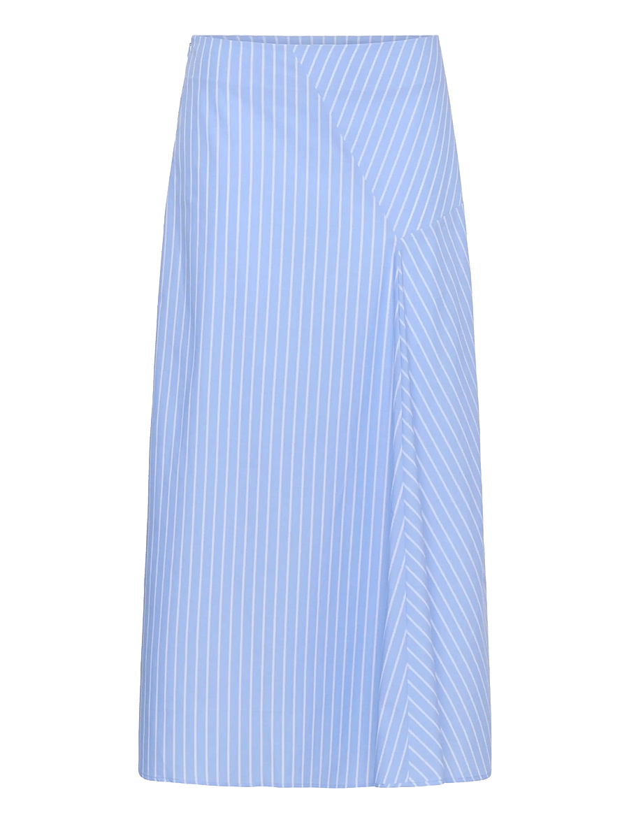 InWear - RAELYNNIW SKIRT - midi nederdele - blue yd summer stripe - 1