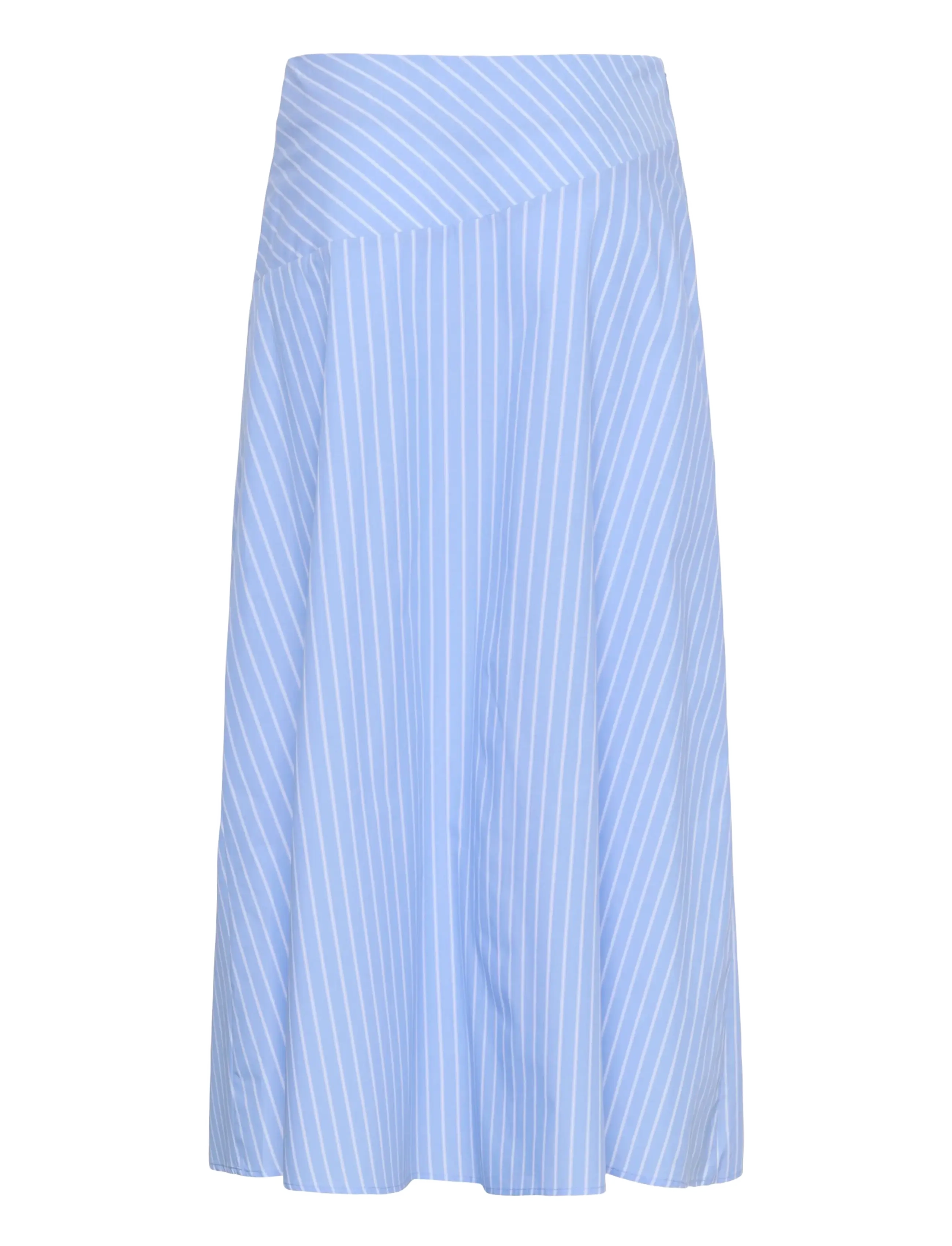 InWear - RAELYNNIW SKIRT - midi nederdele - blue yd summer stripe - 2